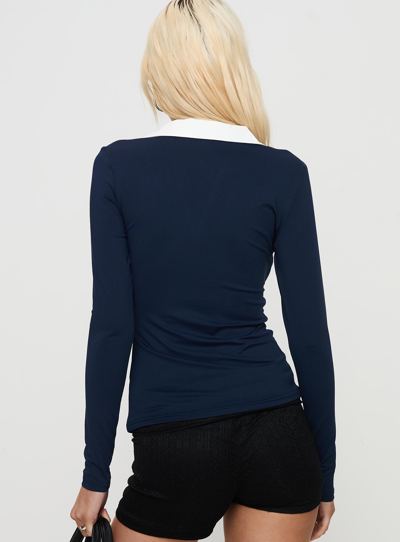 Challenger Long Sleeve Top Navy Sast Sale Online