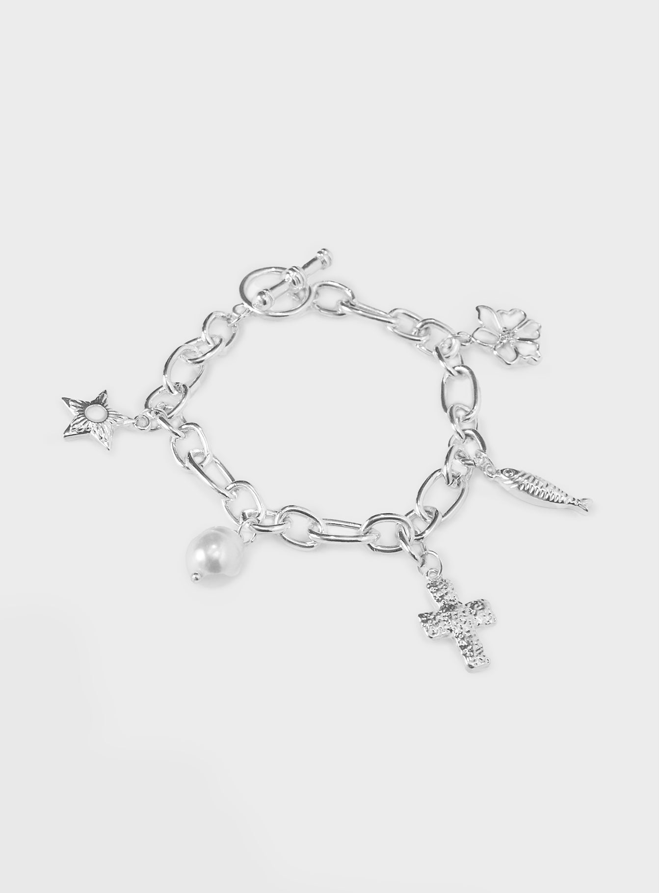 What A Catch Charm Bracelet Silver 2025 Cheap Online