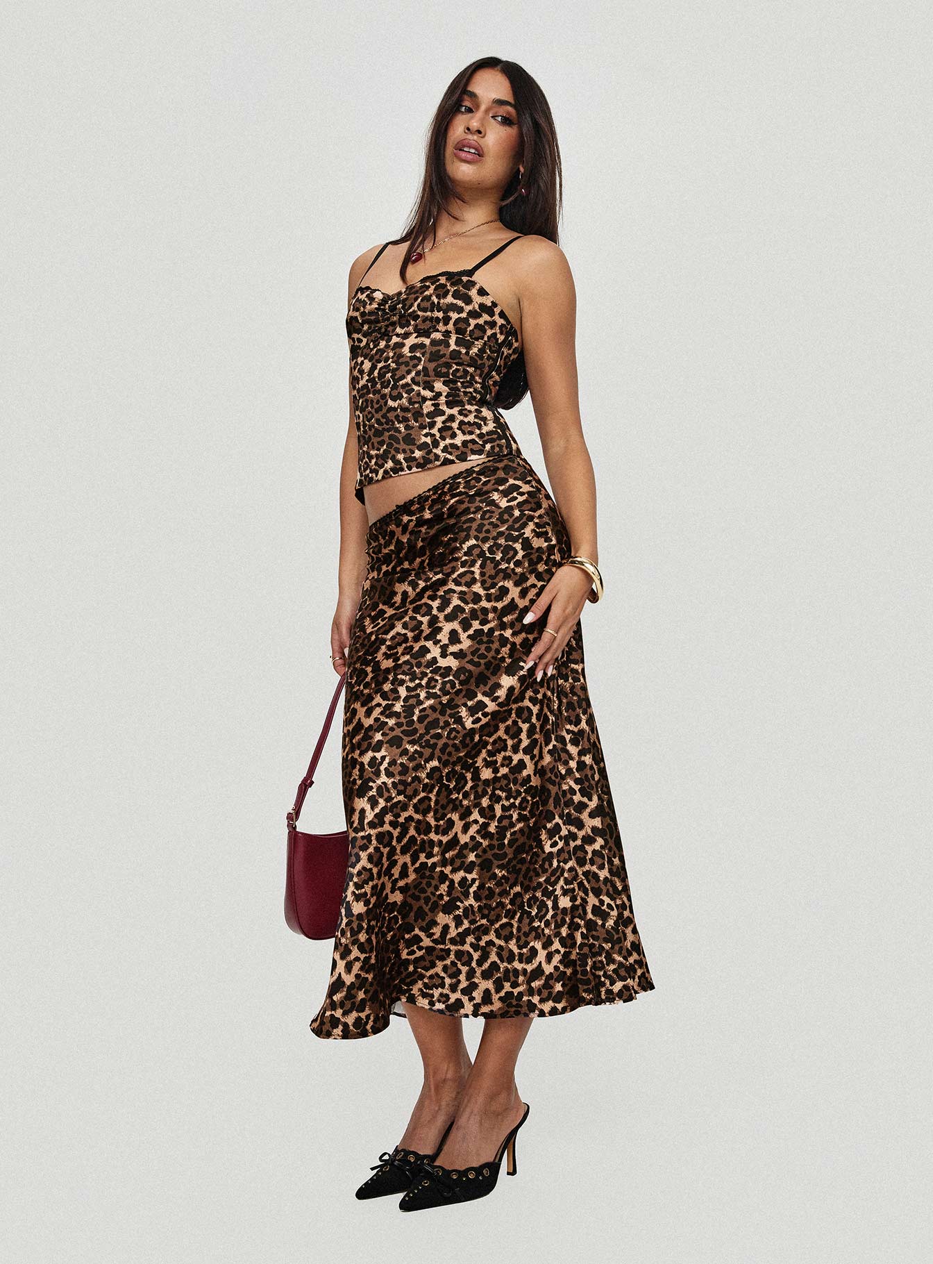 Enigmatic Cami Top Leopard Free Shipping Shop