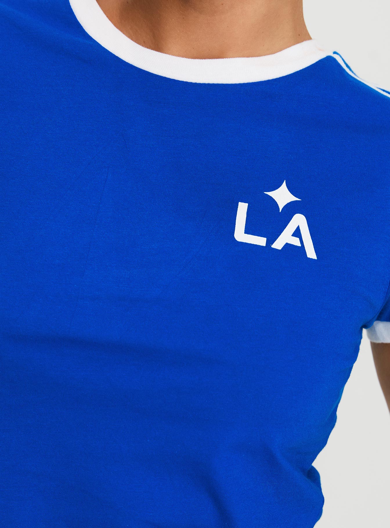 La Galaxy Logo Top Blue Top Quality Online