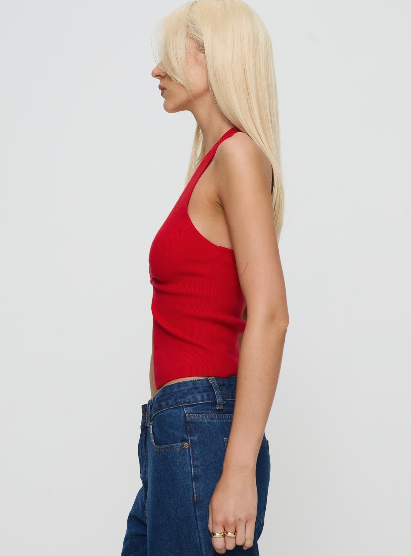 Kingley Halter Top Red Clearance Footlocker Finishline
