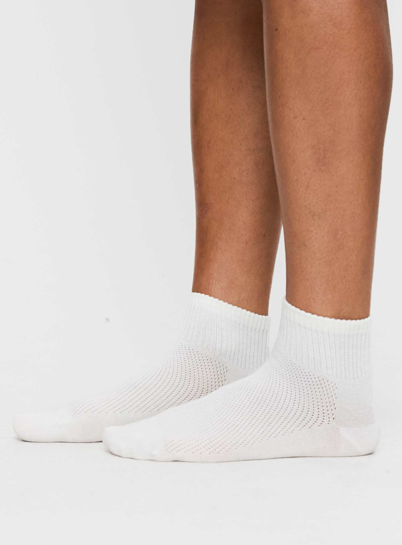 Vandon Crew Sock White Sale Shop Offer