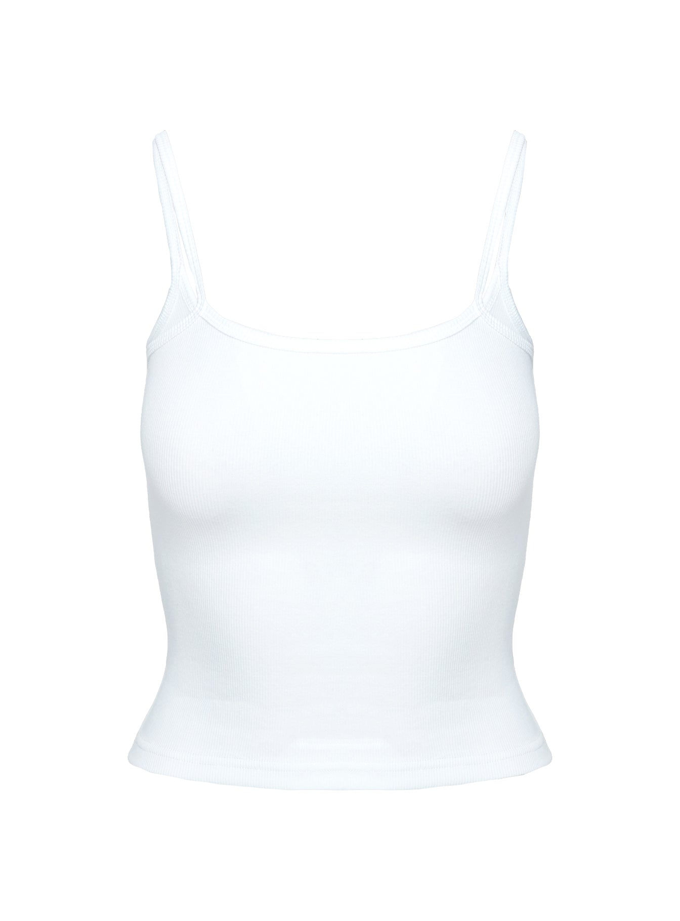 Baseline Rib Top White Cheap Online Online