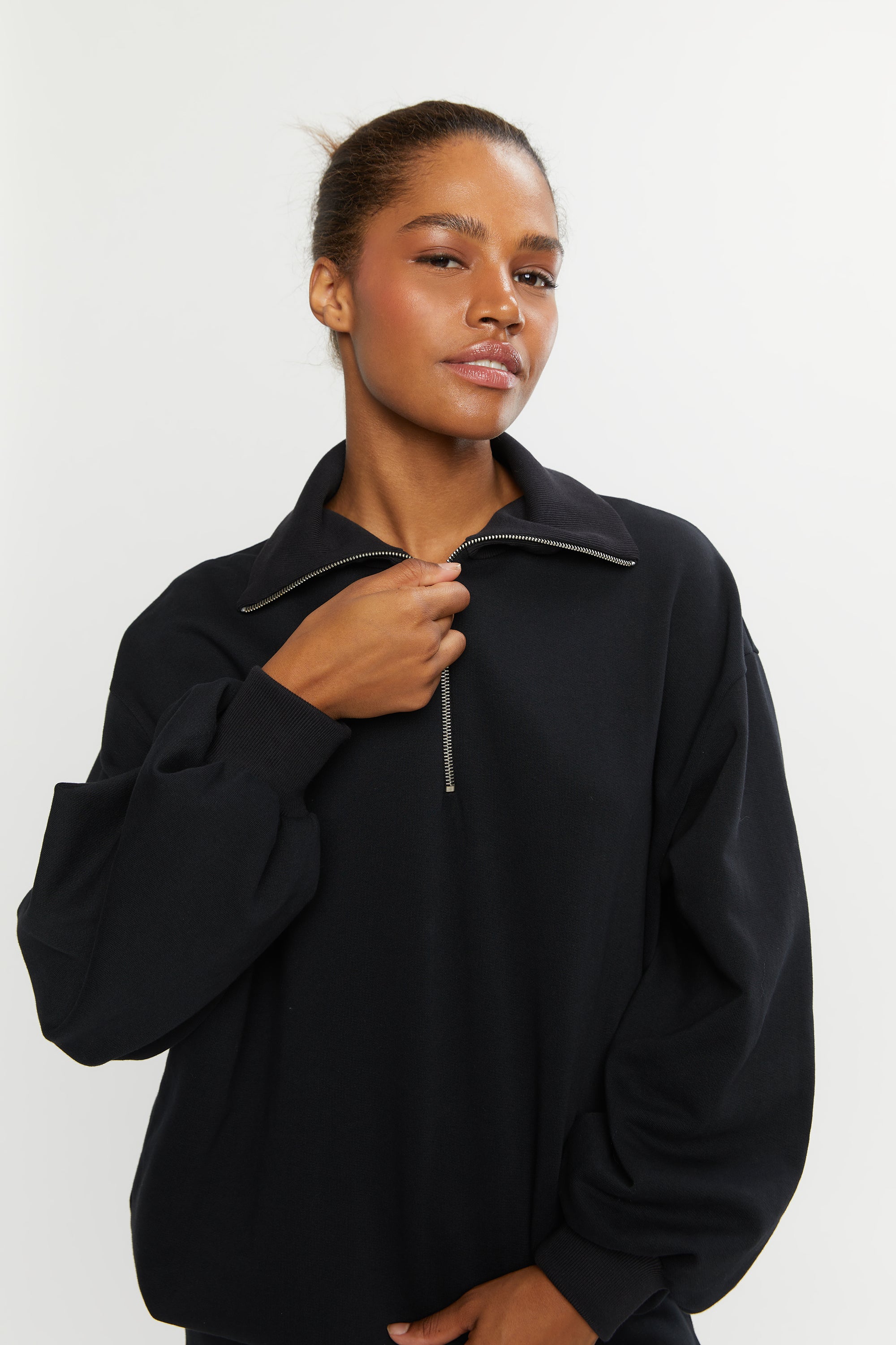 QUARTER ZIP SWEATSHIRT Cheap Pice Original