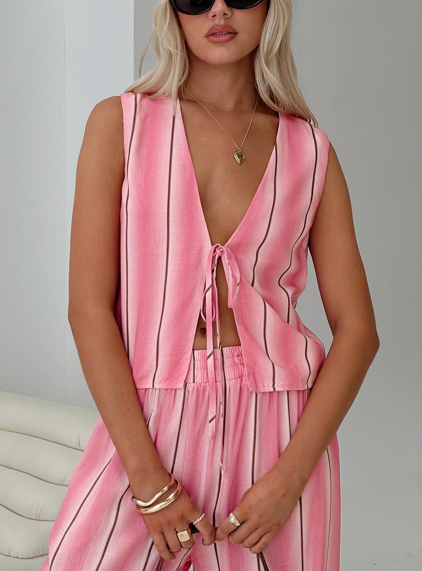 Gentle Vest Top Pink New Arrival Cheap Online