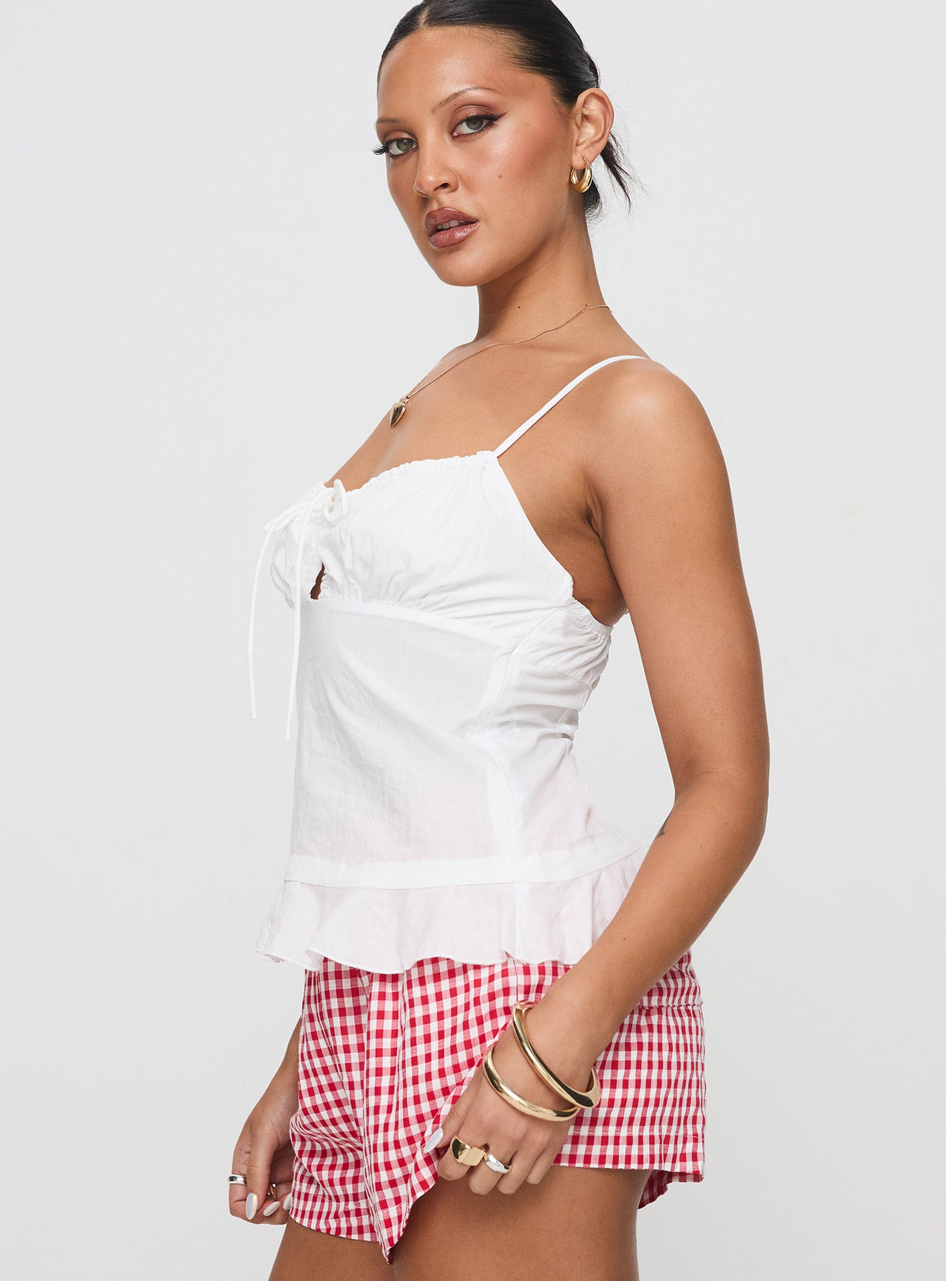 Empress Cami Top White High Quality Buy Online