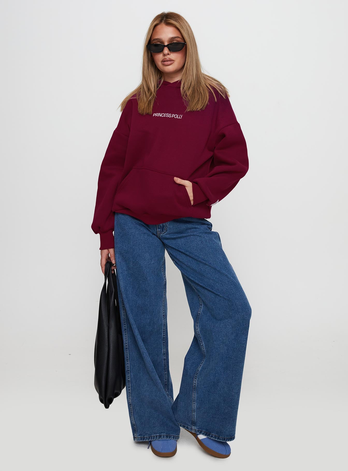 Princess Polly x Butterfly Foundation Charity Merch Hoody Wine Buy Cheap Manchester Great Sale