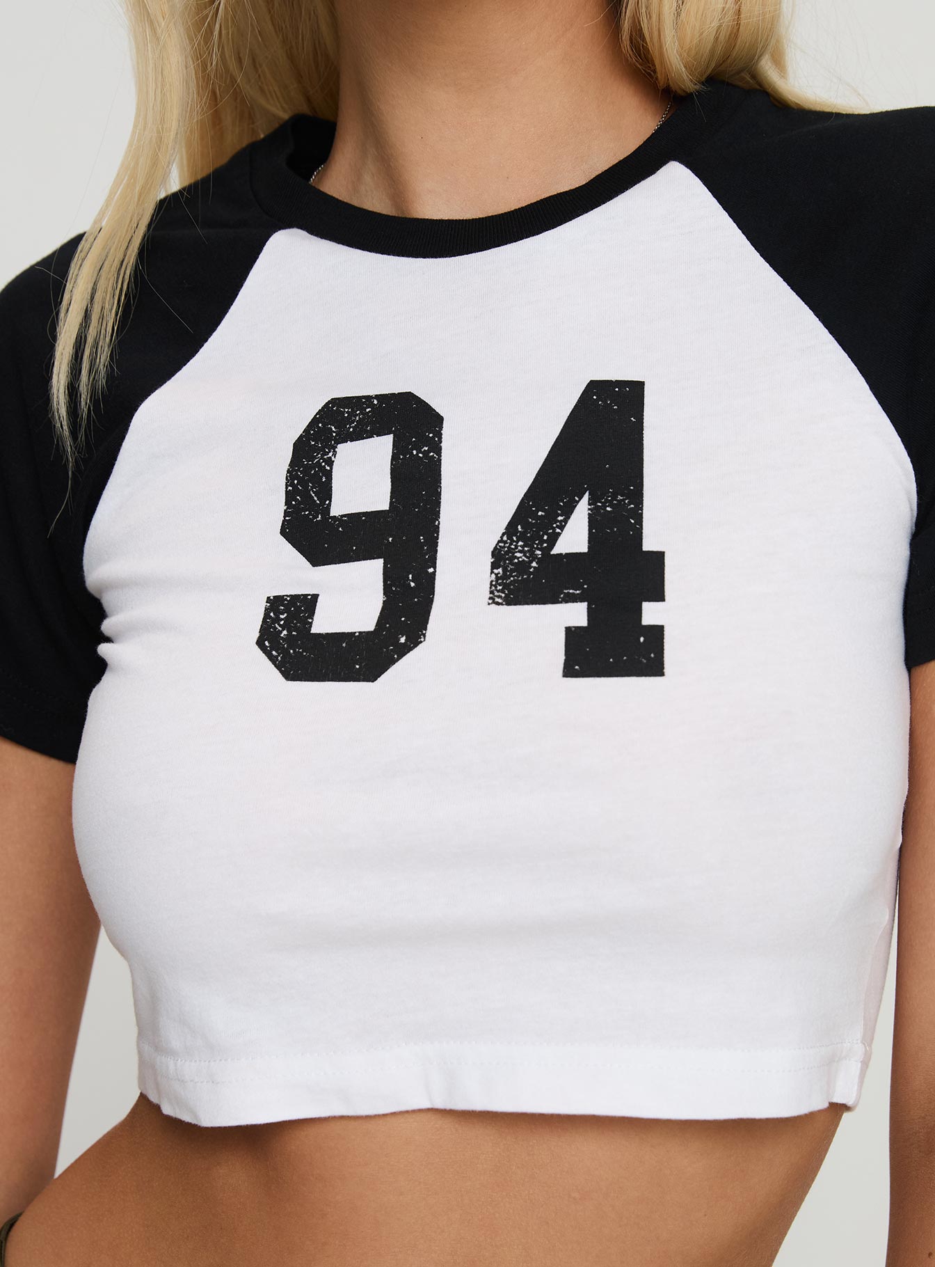 Lucky Number Top White Outlet 100% Original