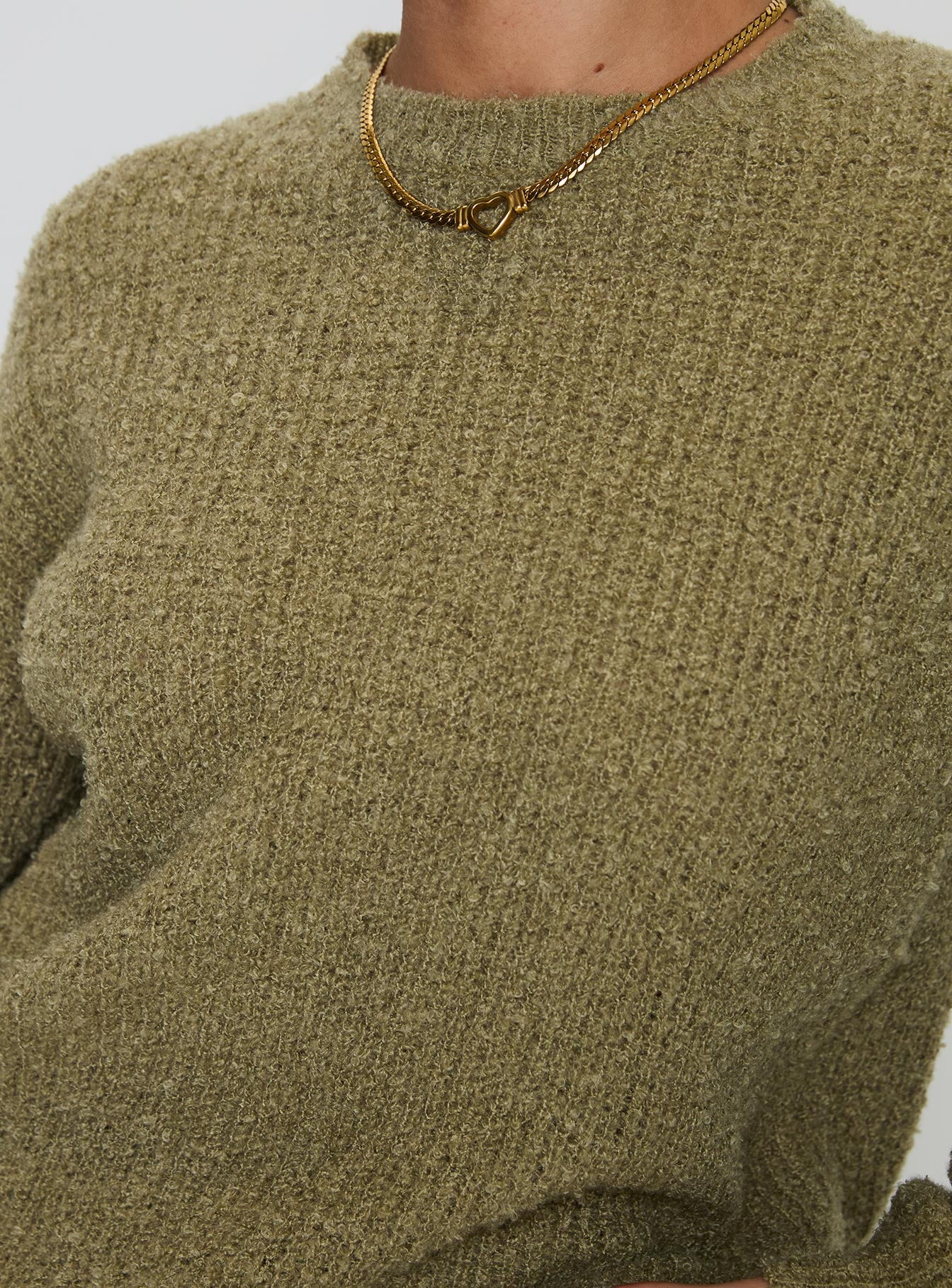 South End Knit Sweater Khaki Nicekicks Online