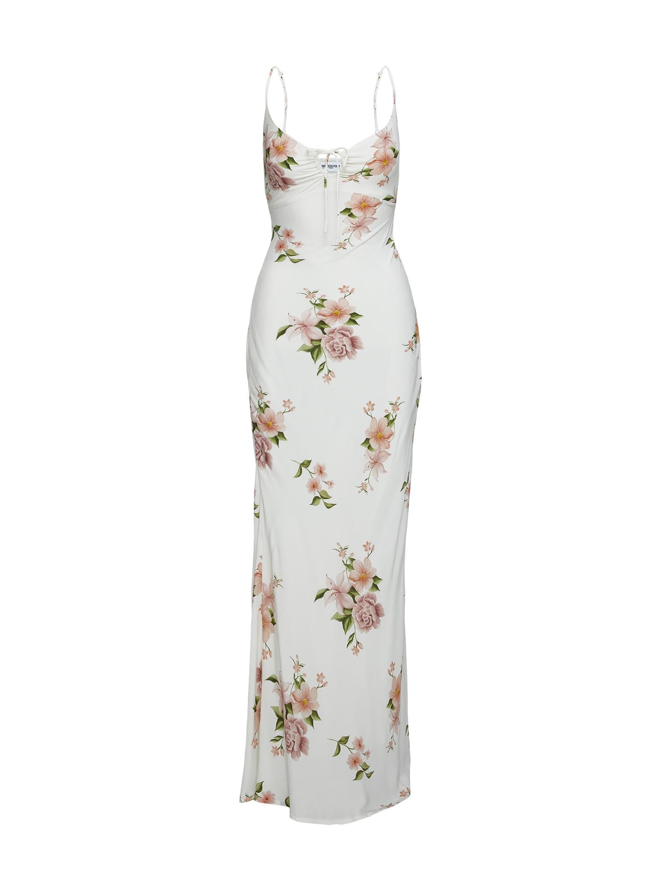 Lauraline Maxi Dress Cream / Floral With Credit Card For Sale