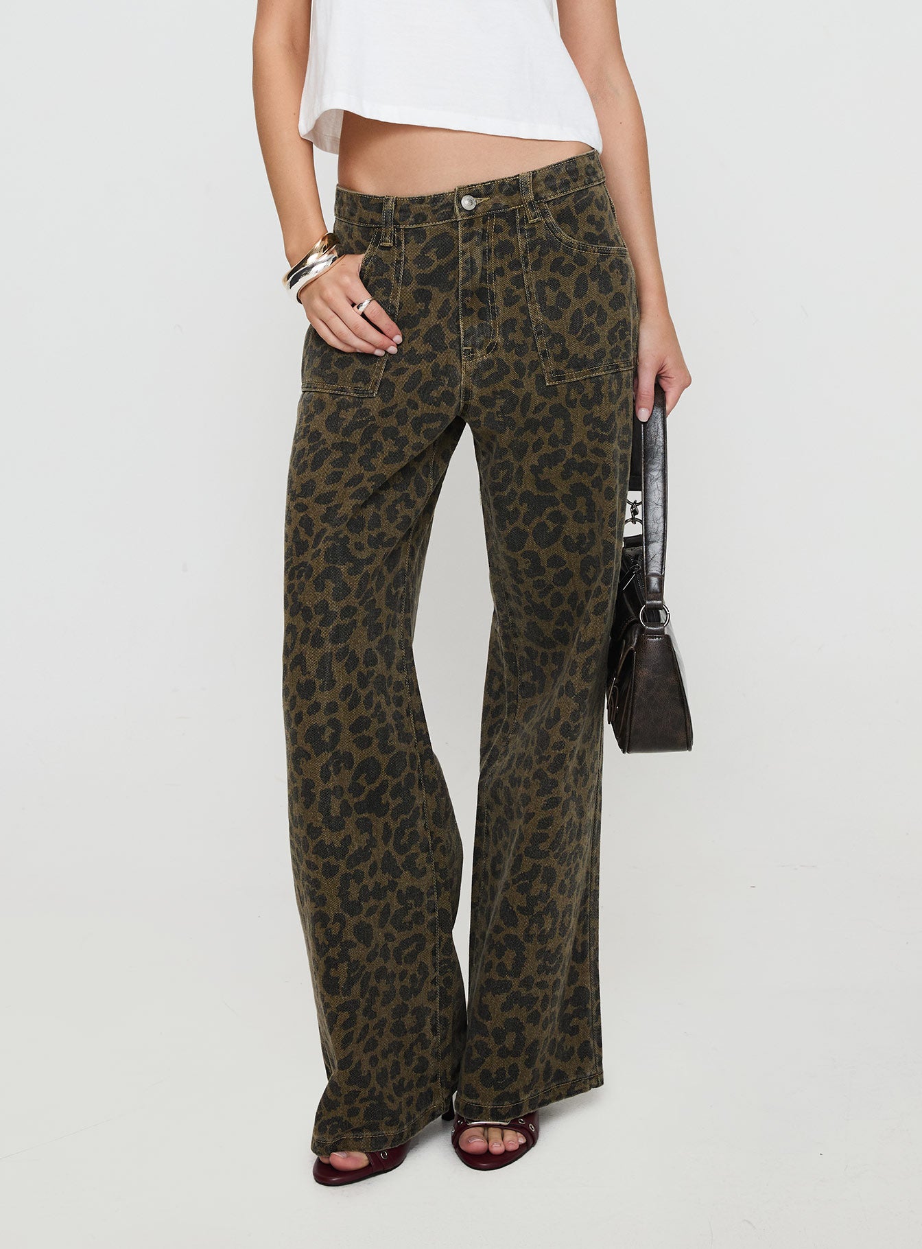 Briony Jean Leopard Free Shipping Supply