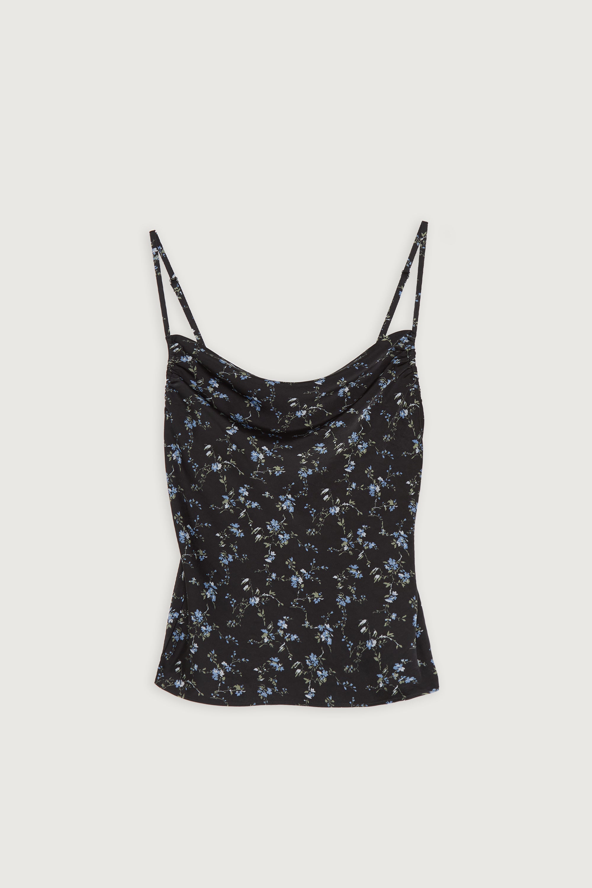 FLORAL SATIN TANK TOP Buy Cheap Footlocker Finishline