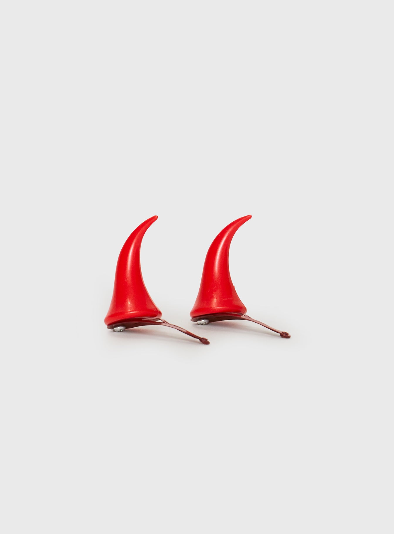 Hottie Devil Horn Clips Red With Paypal Cheap Pice