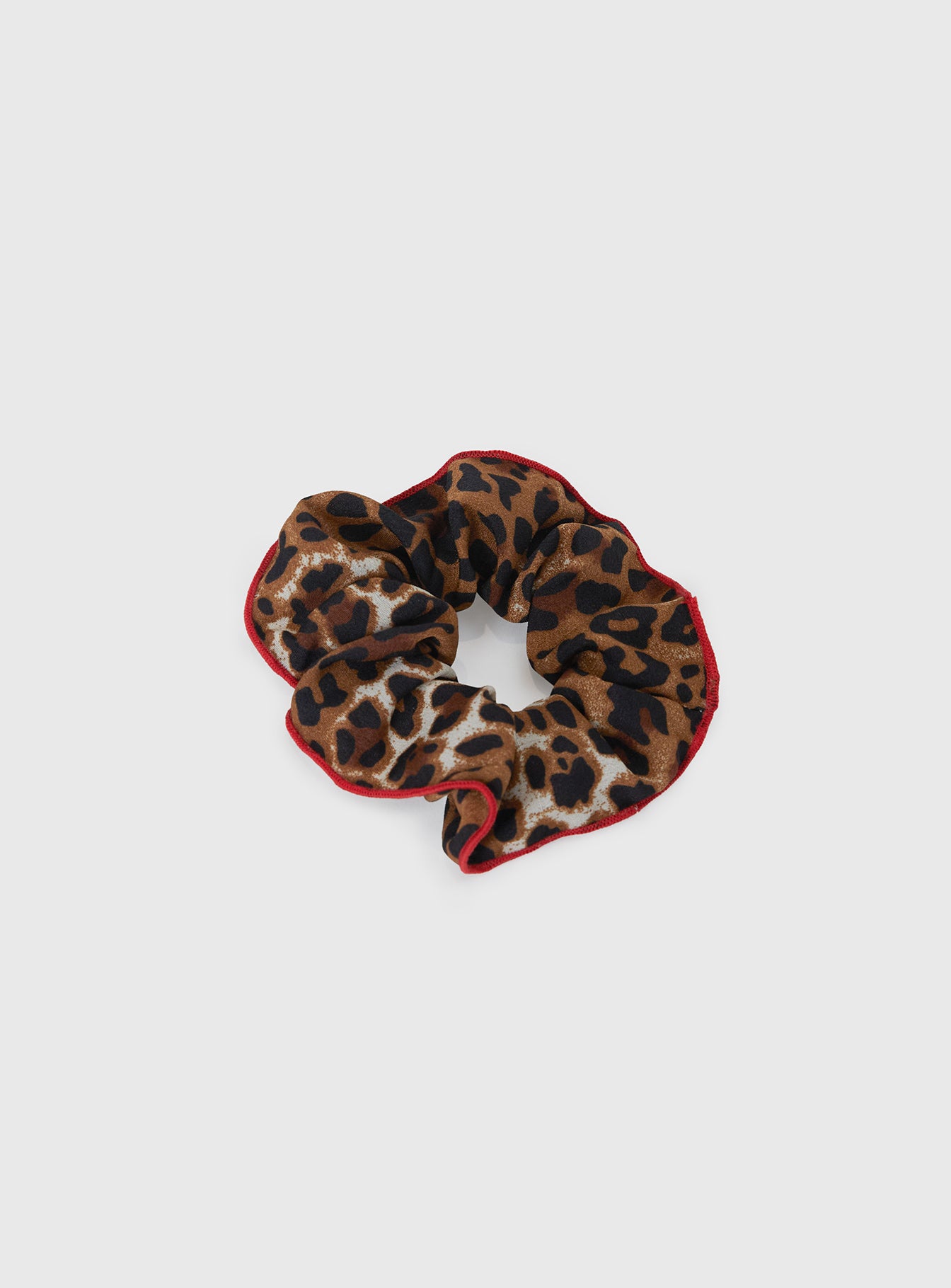 Wild Promise Scrunchie Leopard / Red Cheap Sale New Arrival