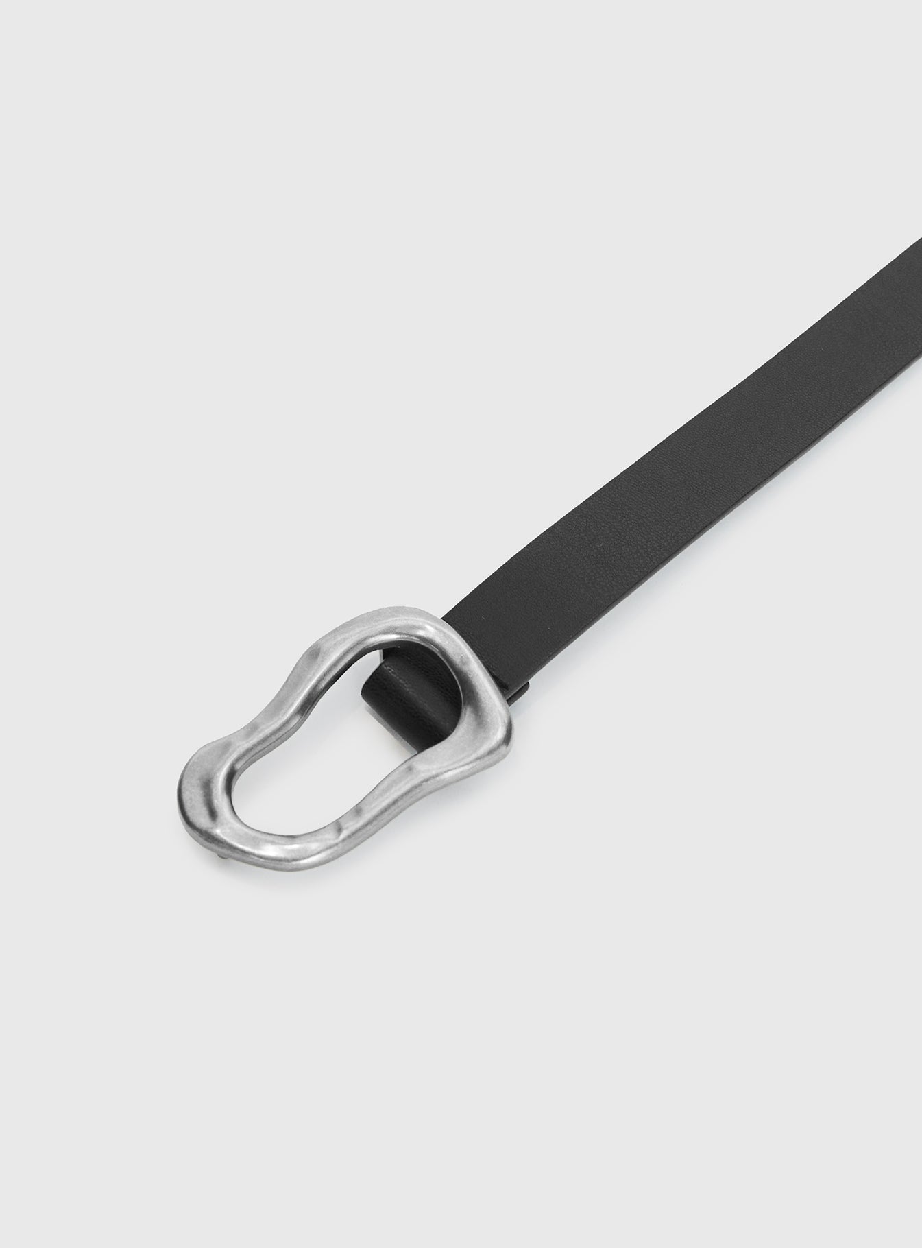 Leto Belt Black / Silver Clearance Best