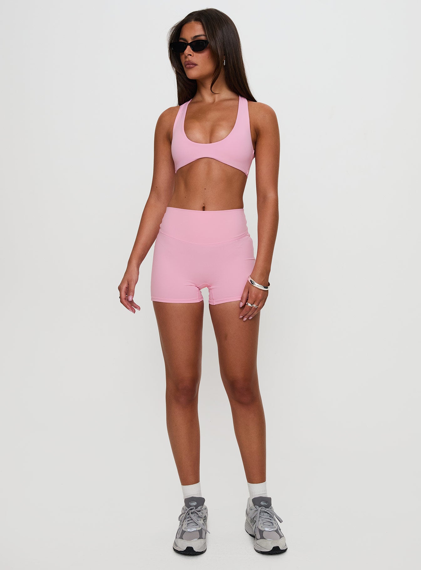 Pulse Halter Yoga Crop Pink Pictures Cheap Pice