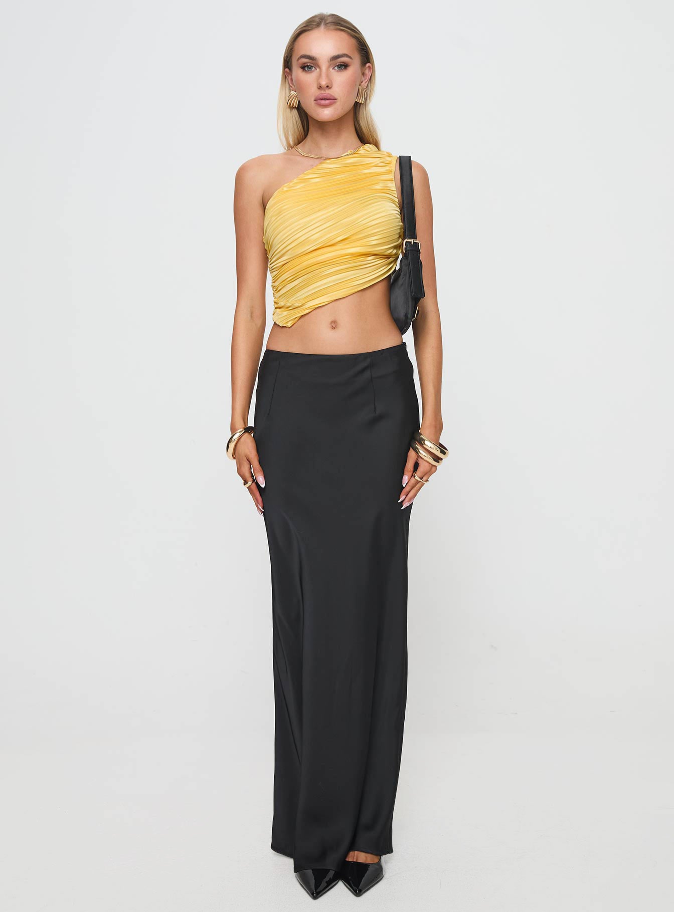 Brinstead One Shoulder Top Yellow Brand New Unisex Cheap Online