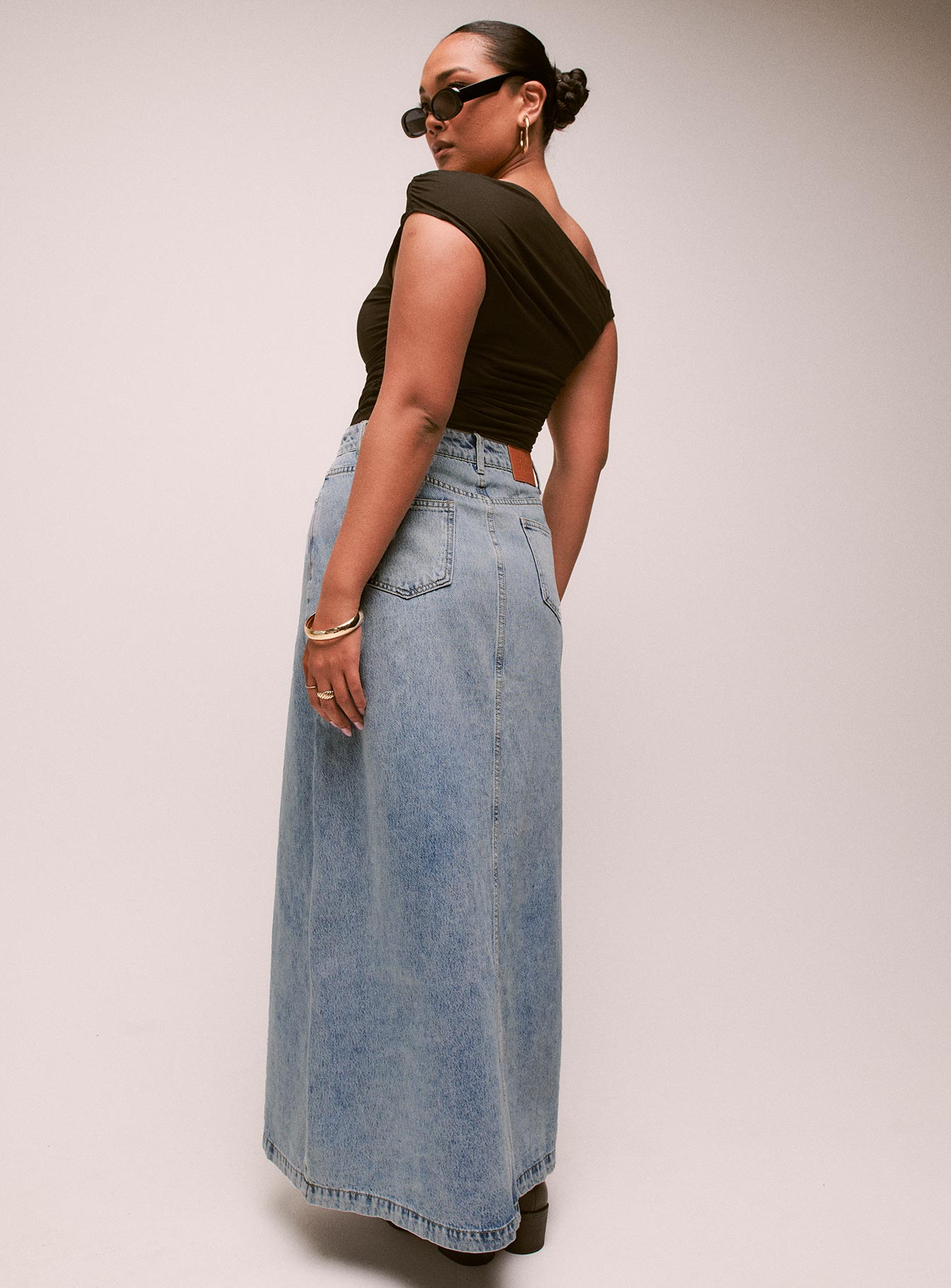 McGuane Denim Midi Skirt Petite Cheap Sale Low Pice Fee Shipping