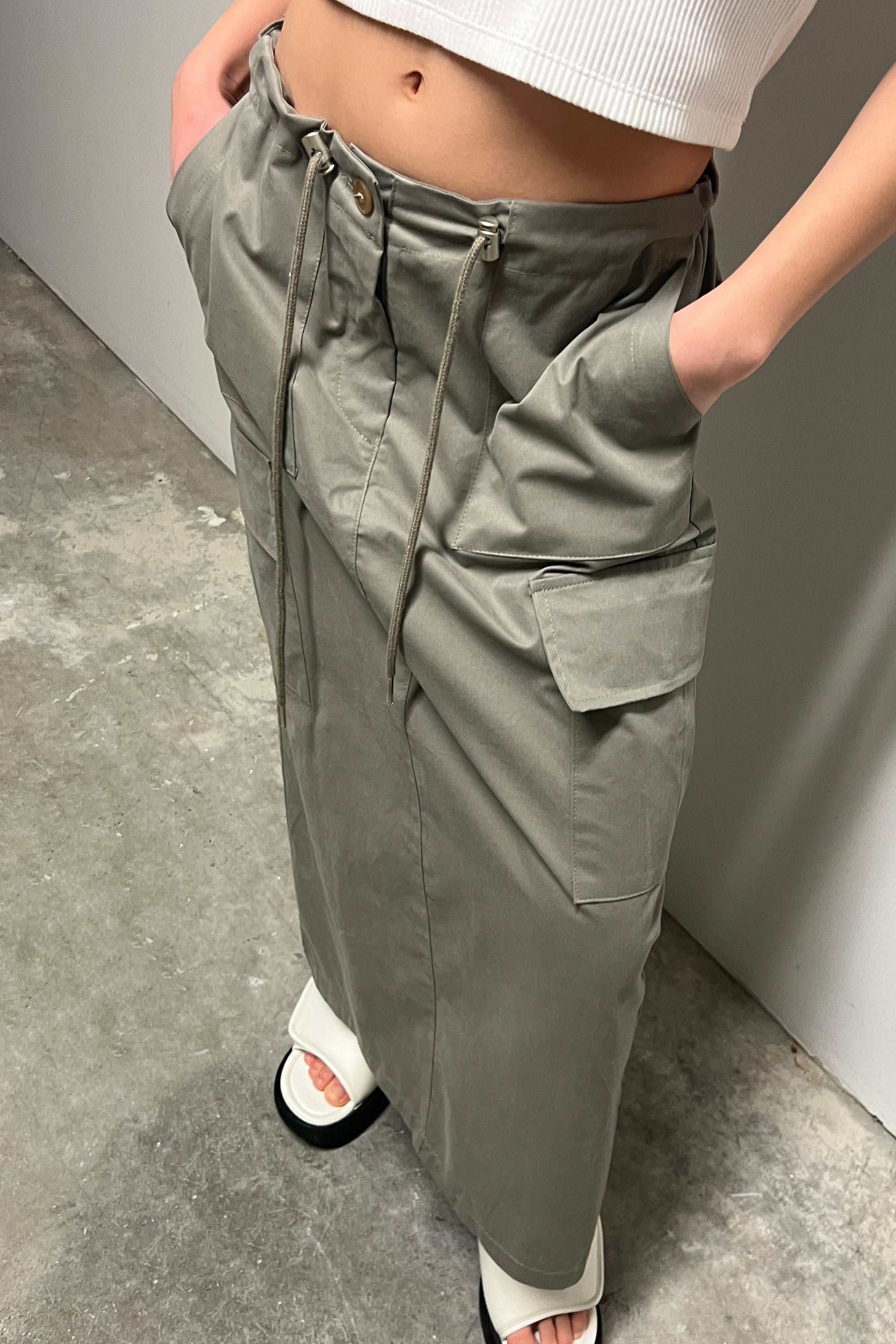 MIDI CARGO SKIRT Reliable Sale Online