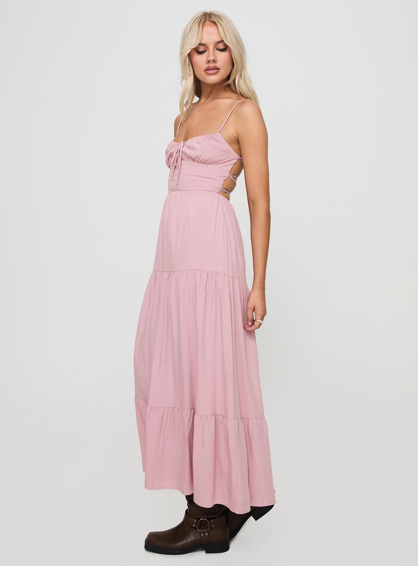 Juzen Maxi Dress Pink Low Pice Cheap Online