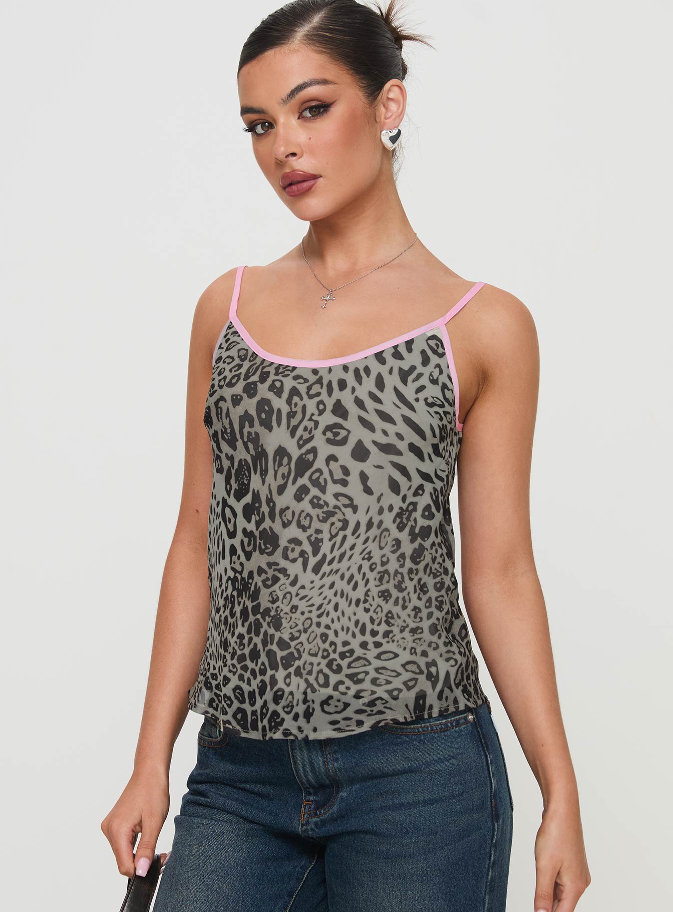 Serenata Top Leopard Sale Latest