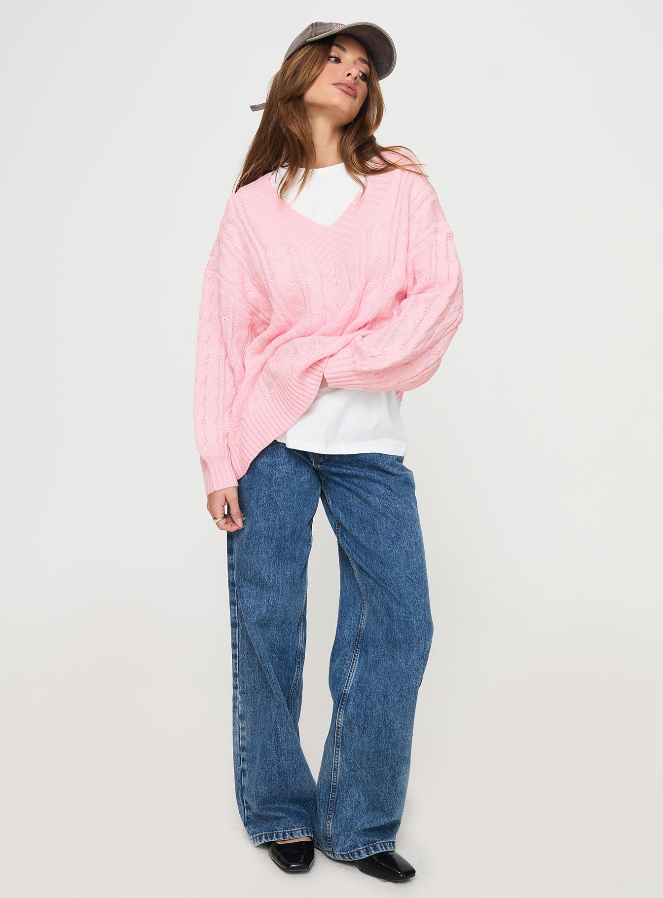 Moldova Knit Sweater Pink Safe Shopping Cheap Online