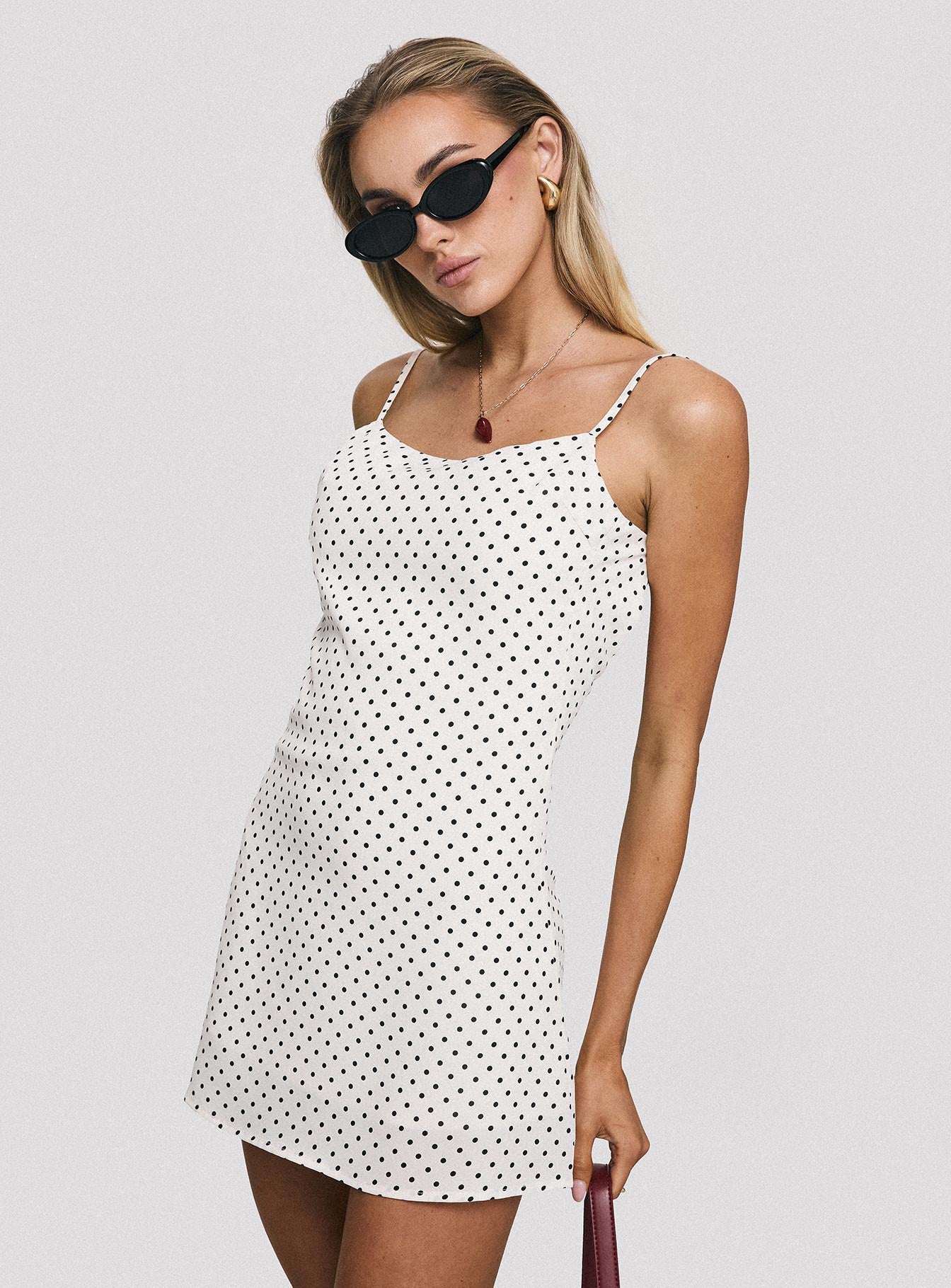 Cookie Mini Dress White Polka Dot Big Sale Sale Online