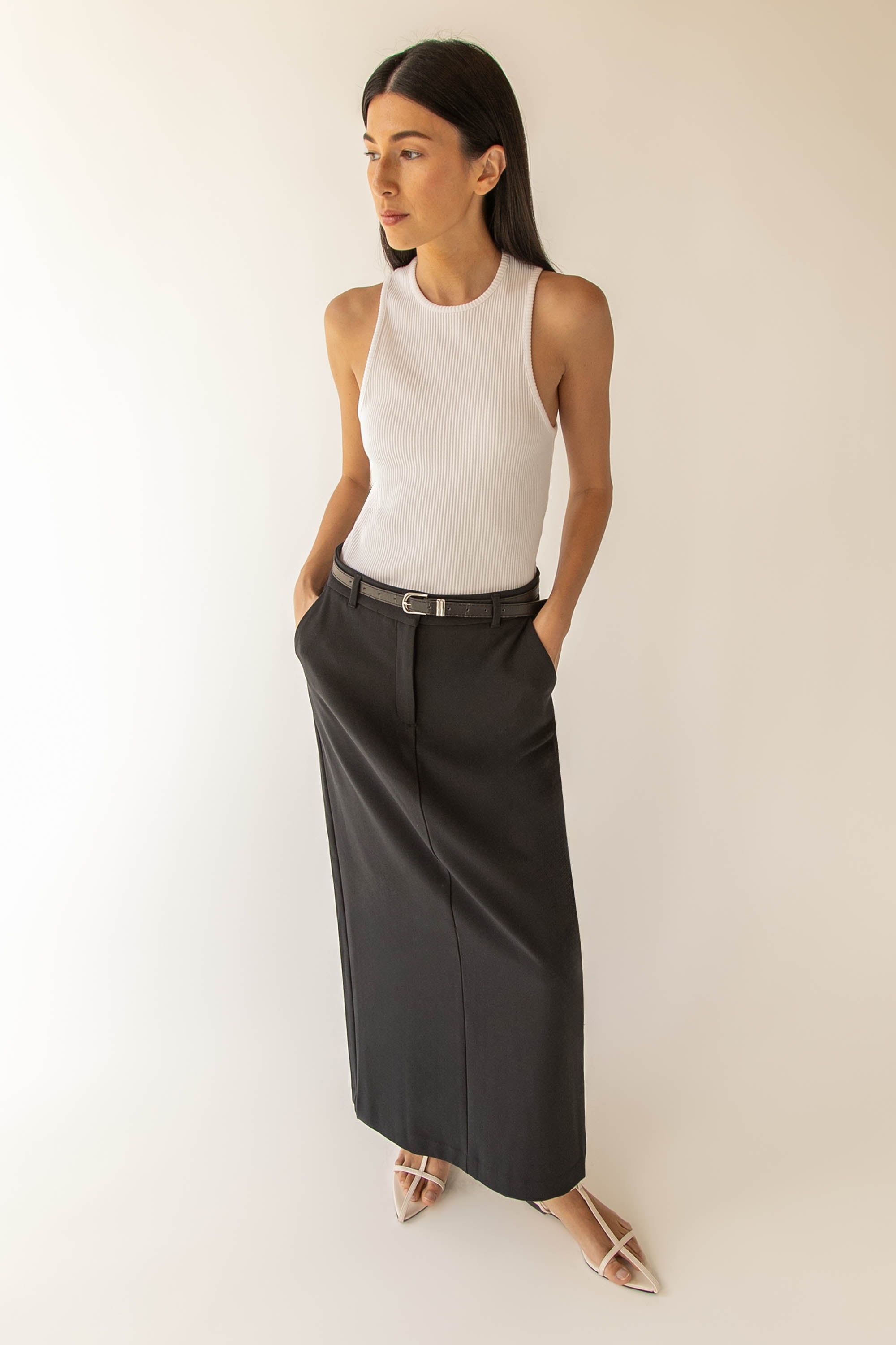 MAXI SUITING SKIRT Buy Cheap Buy