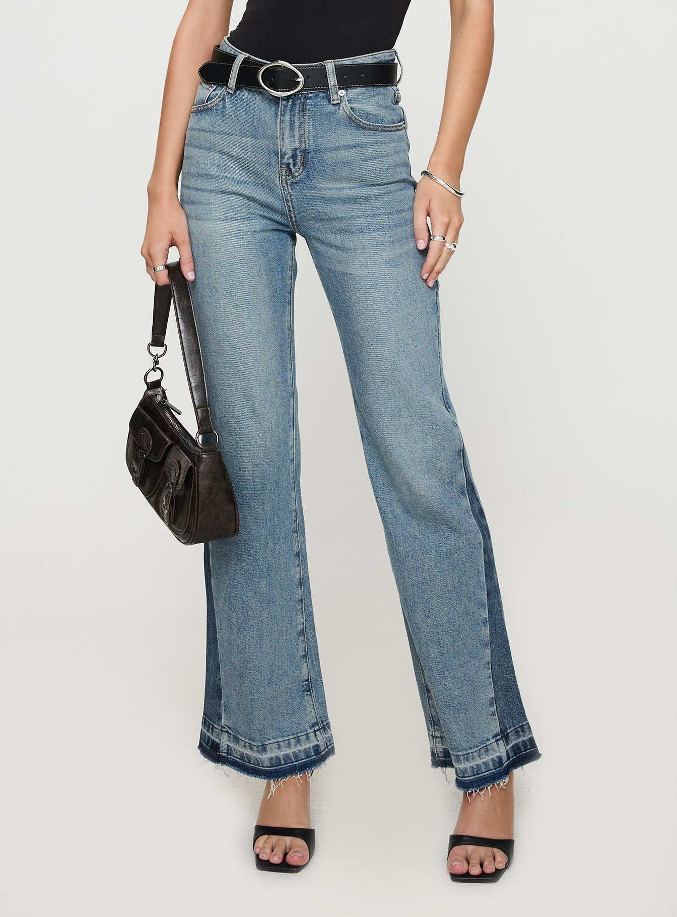 Farleigh Flare Jeans Blue How Much Sale Online