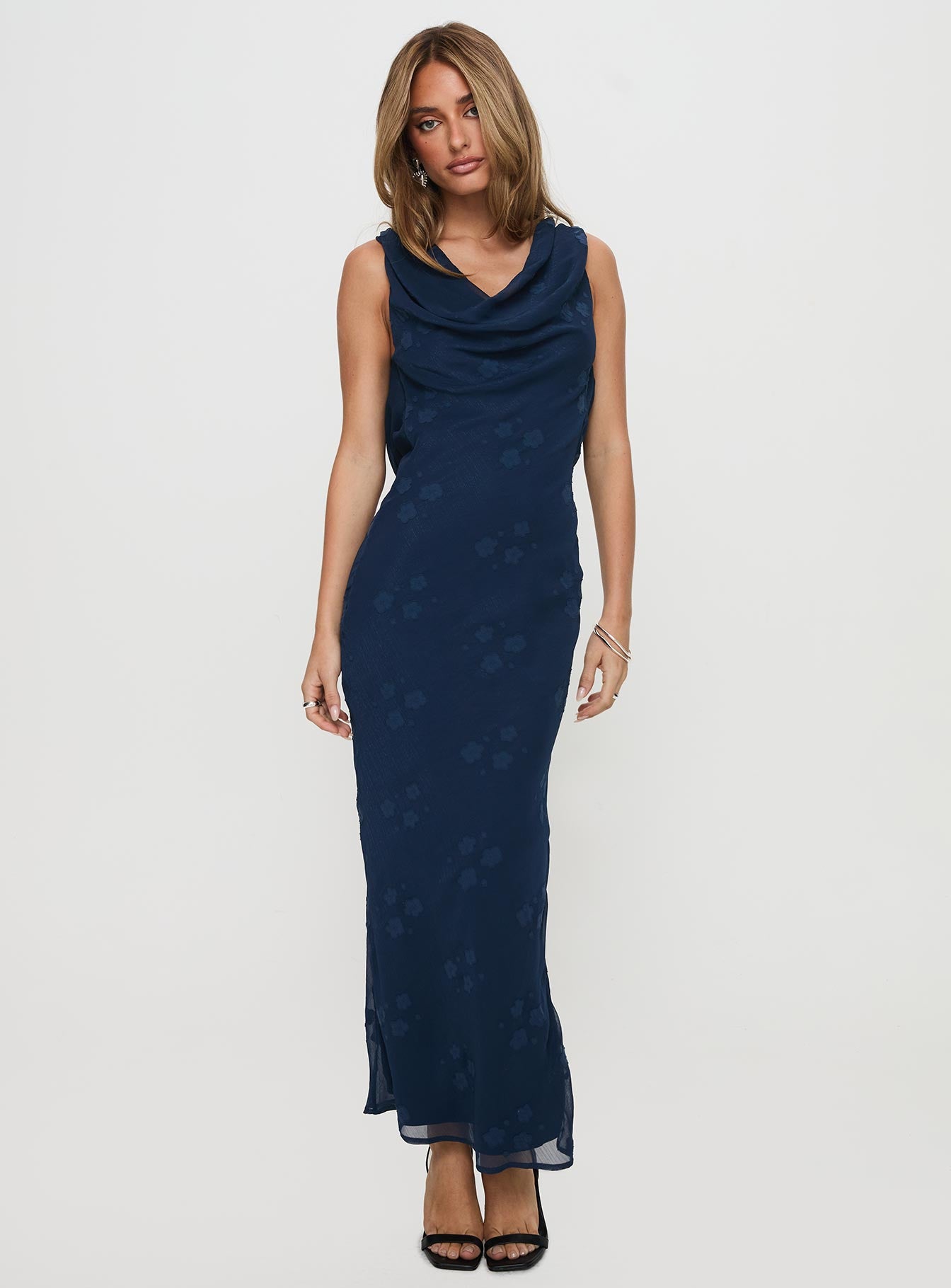 Contessa Maxi Dress Navy Cheap Sale For Cheap