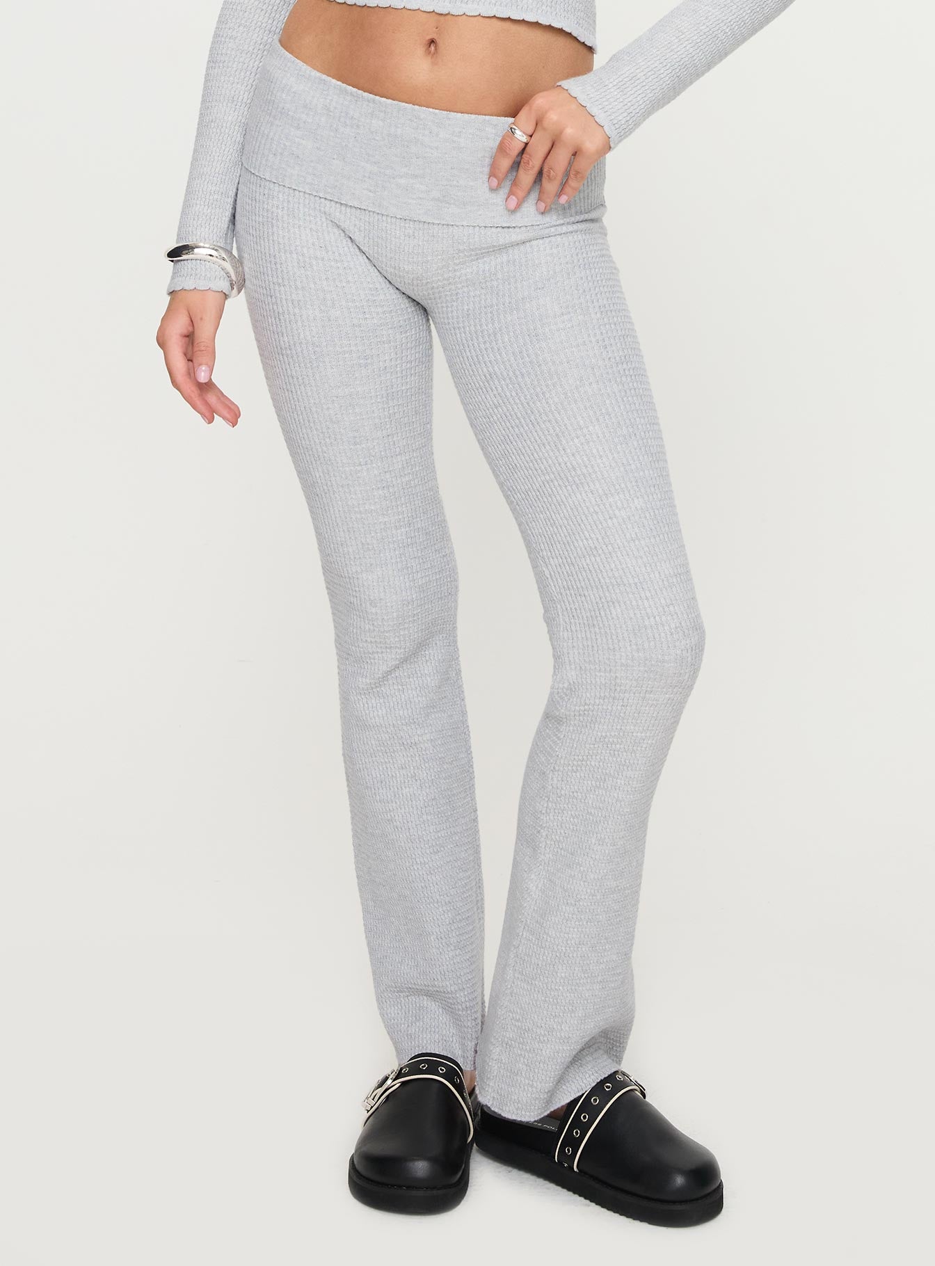 Closed Eyes Flared Pant Grey Low Pice Fee Shipping Cheap Online