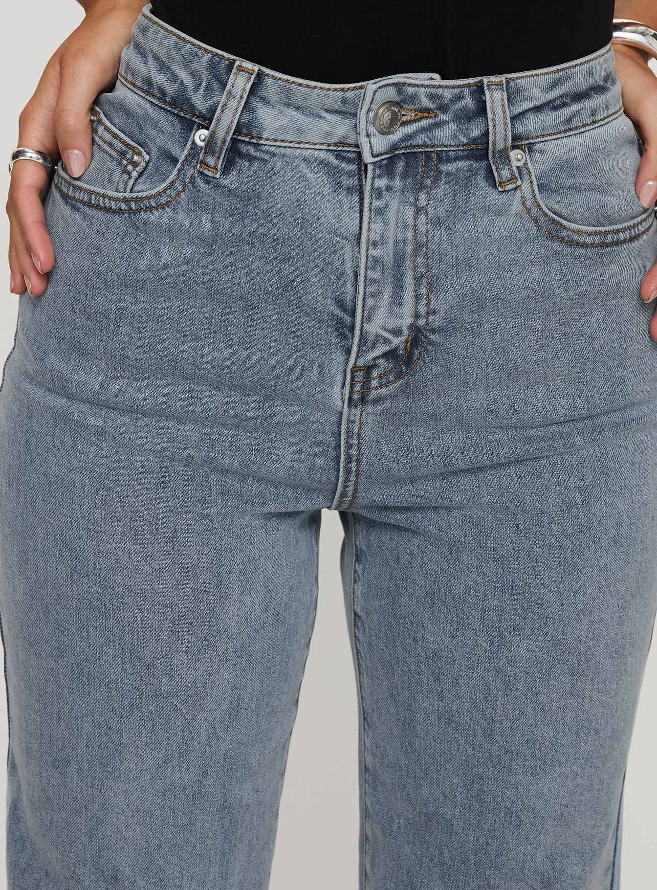 Thearlie High Flare Jean Light Wash Sale Clearance