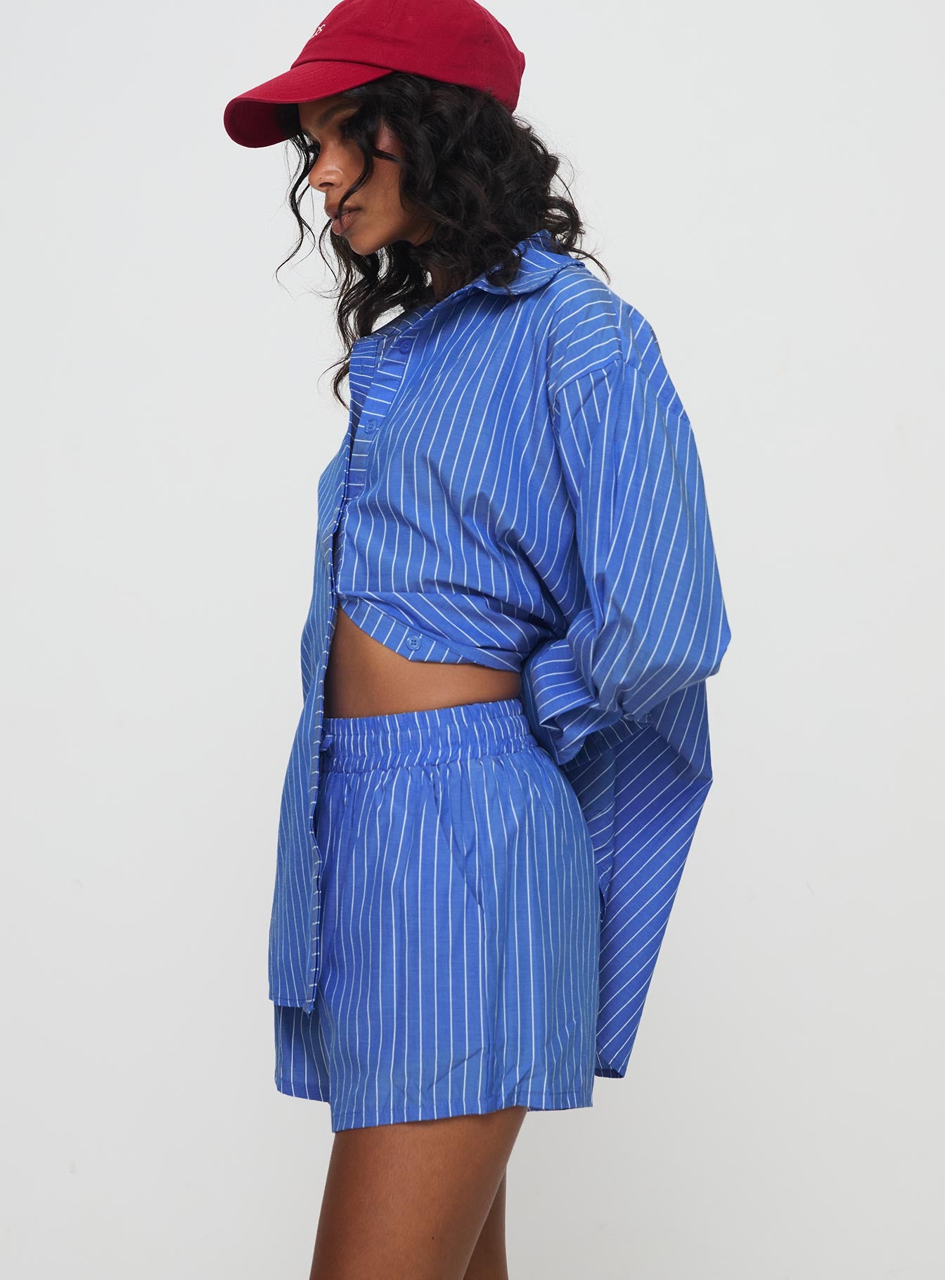 Jellie Set Blue Pinstripe Cheap Discounts