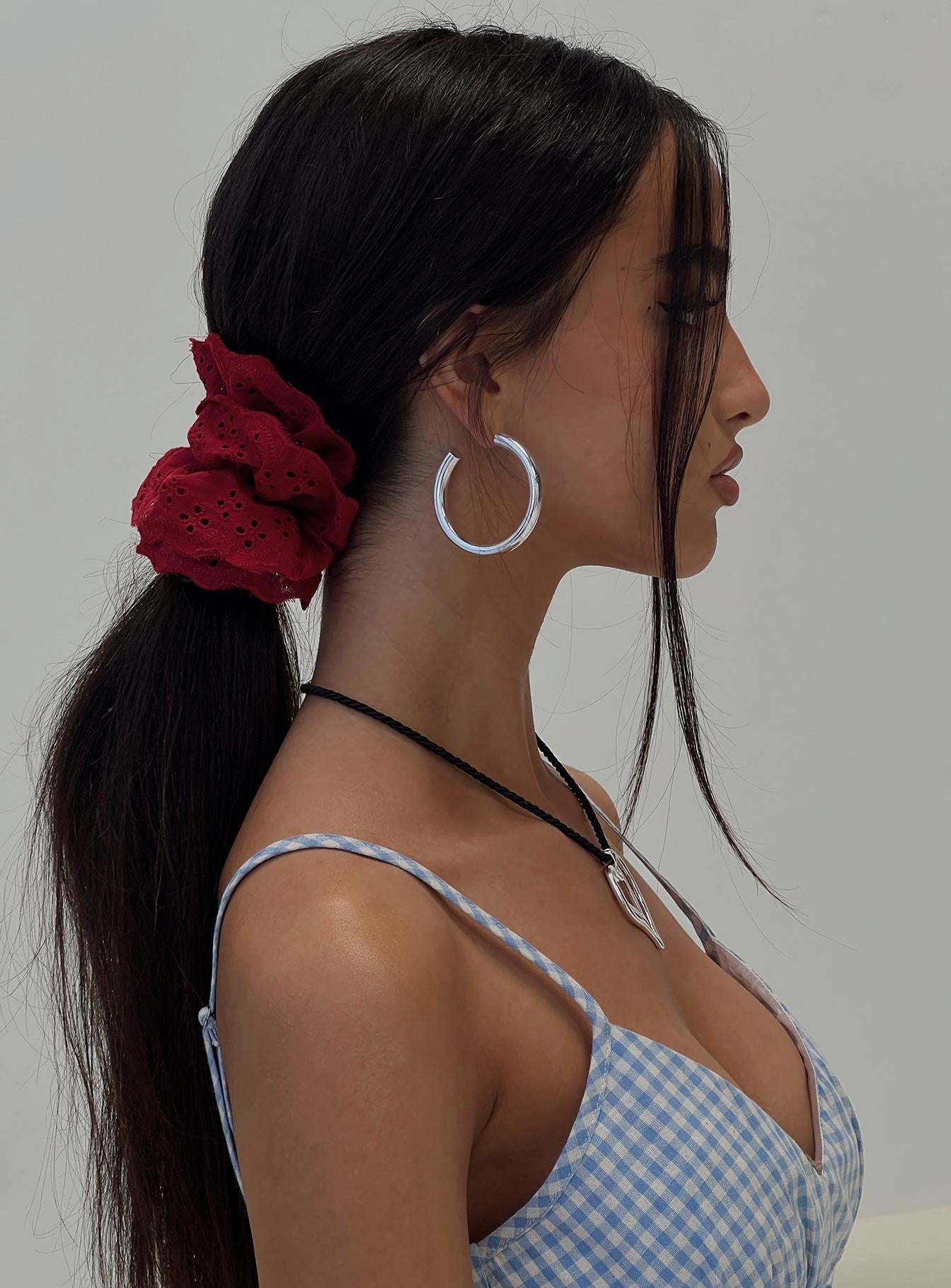 Mescal Scrunchie Red For Sale Cheap Online