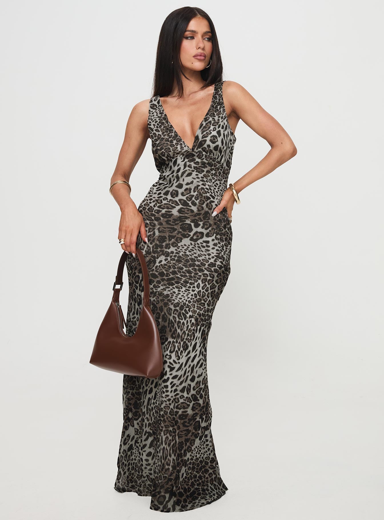 Nellie Maxi Dress Leopard 2025 Online