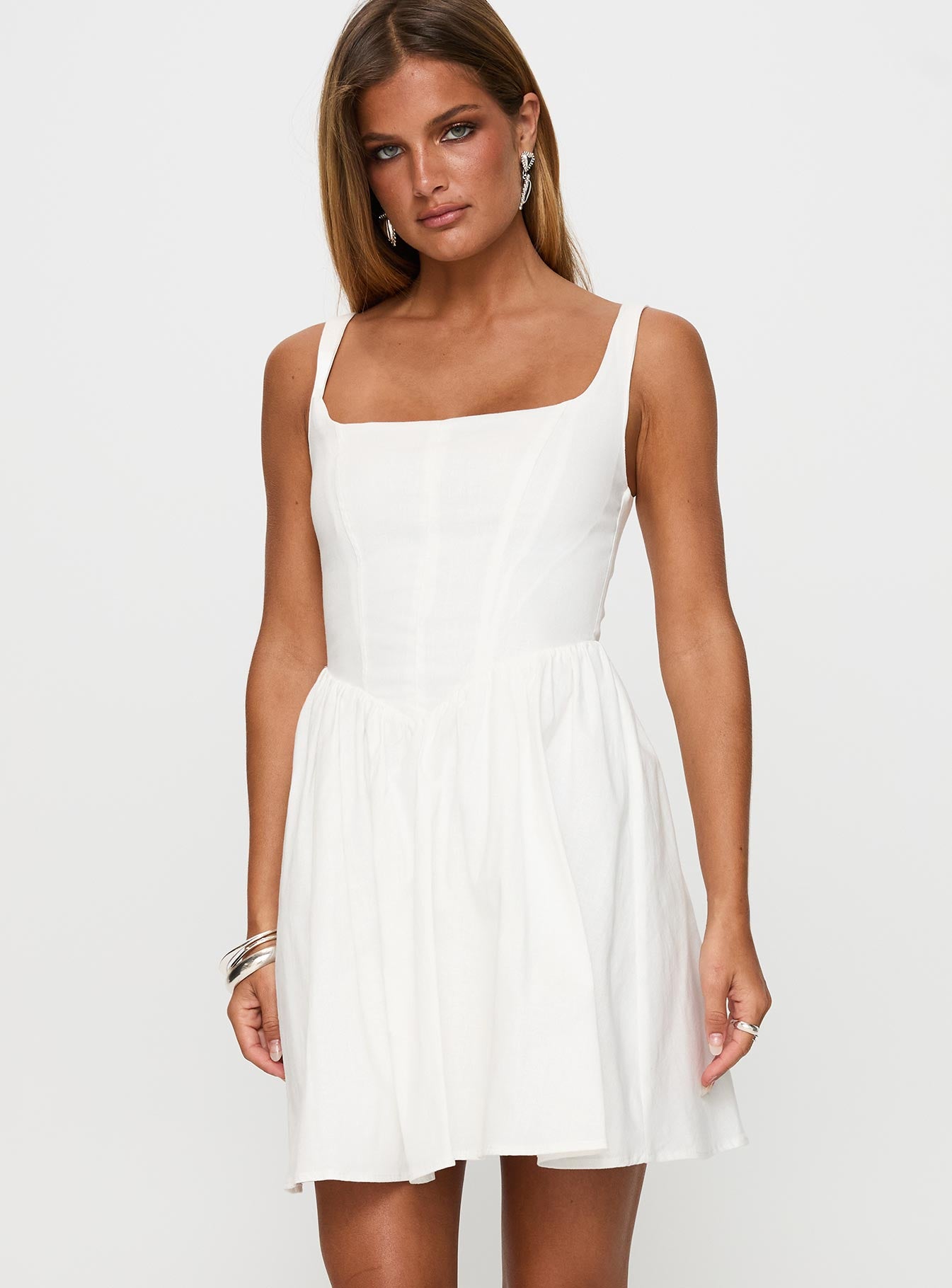 Martie Mini Dress White Discount Footaction