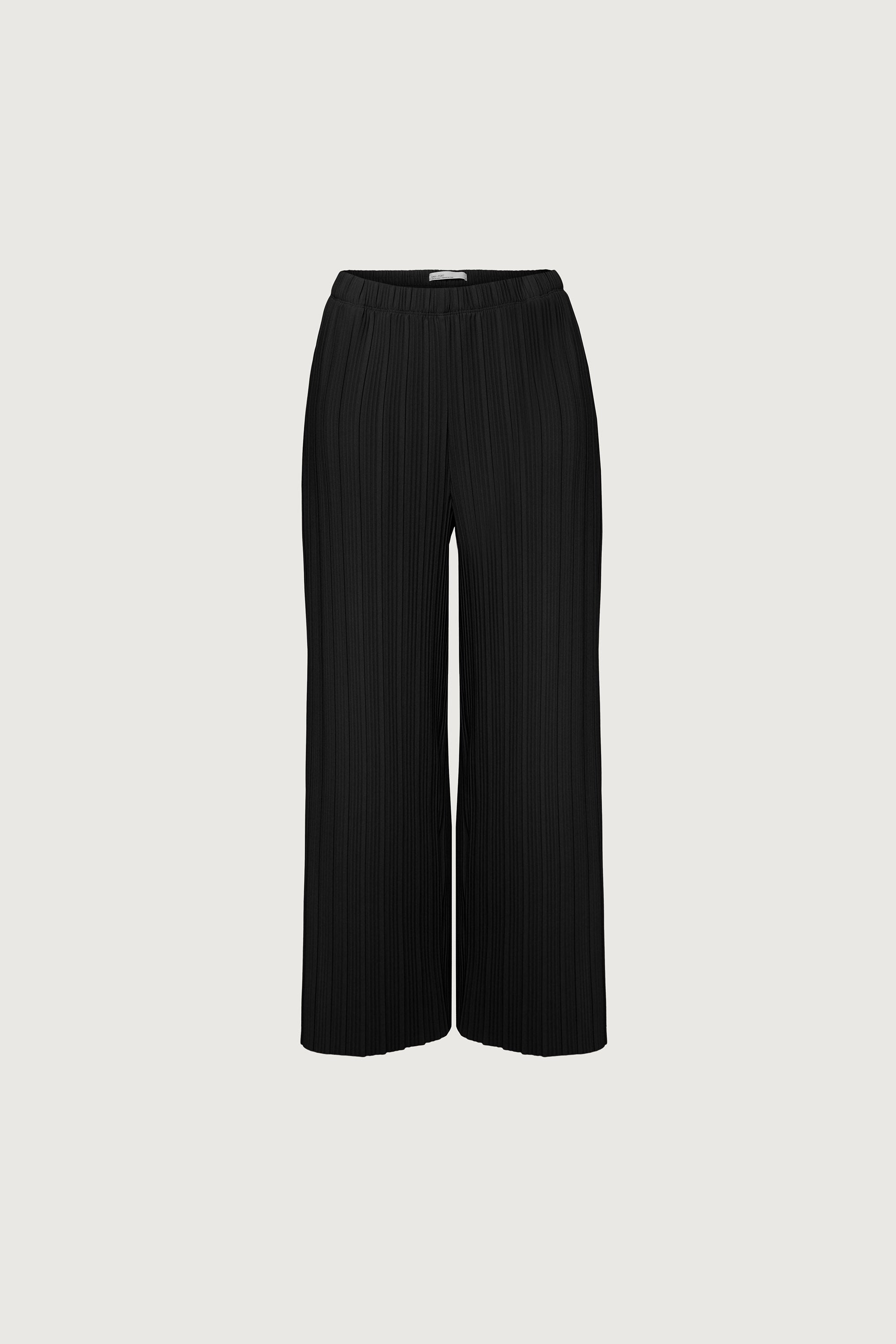 PLEATED ELASTIC WAIST PANT Sale Latest