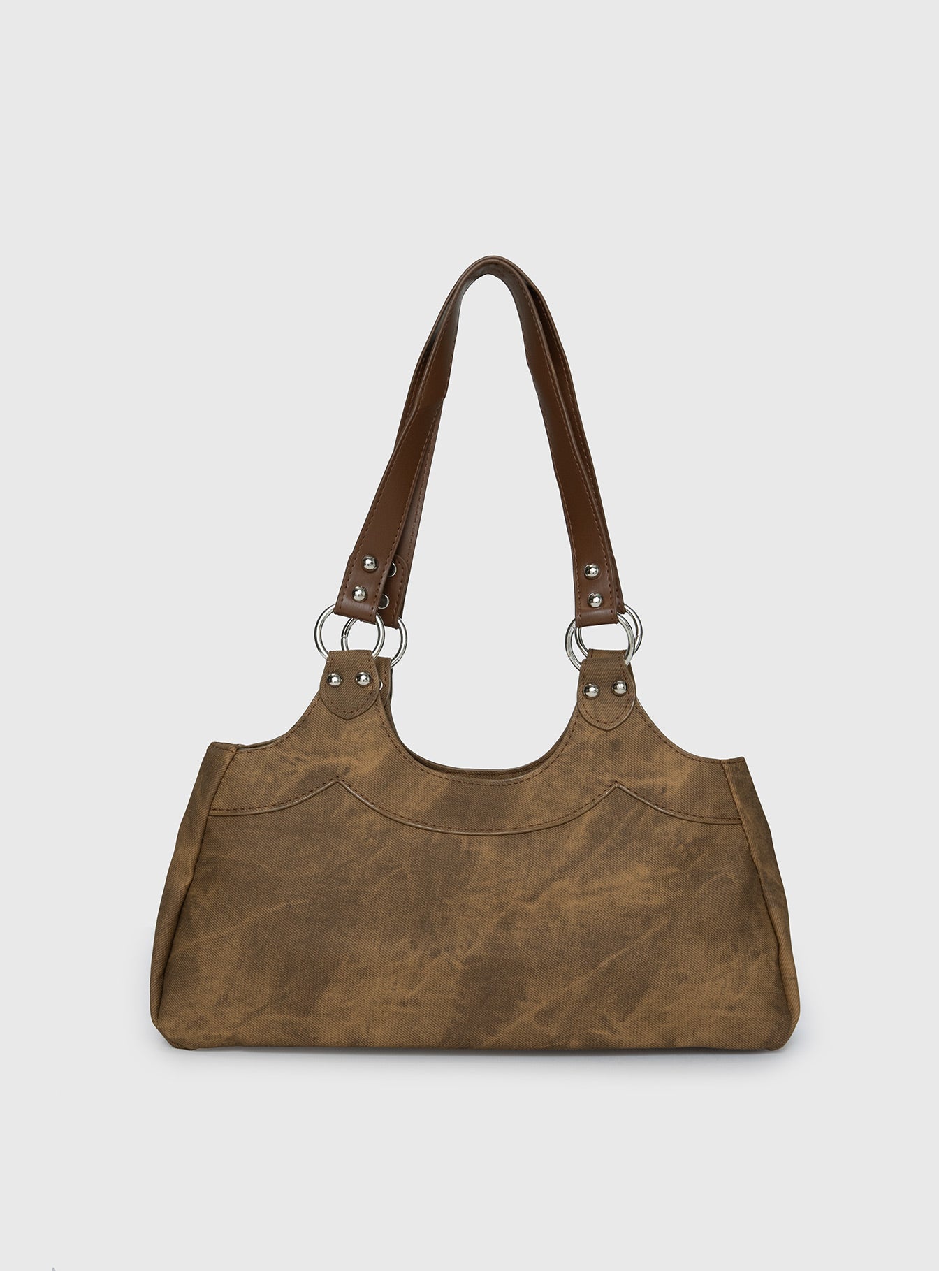 Airlea Shoulder Bag Brown Clearance Extremely