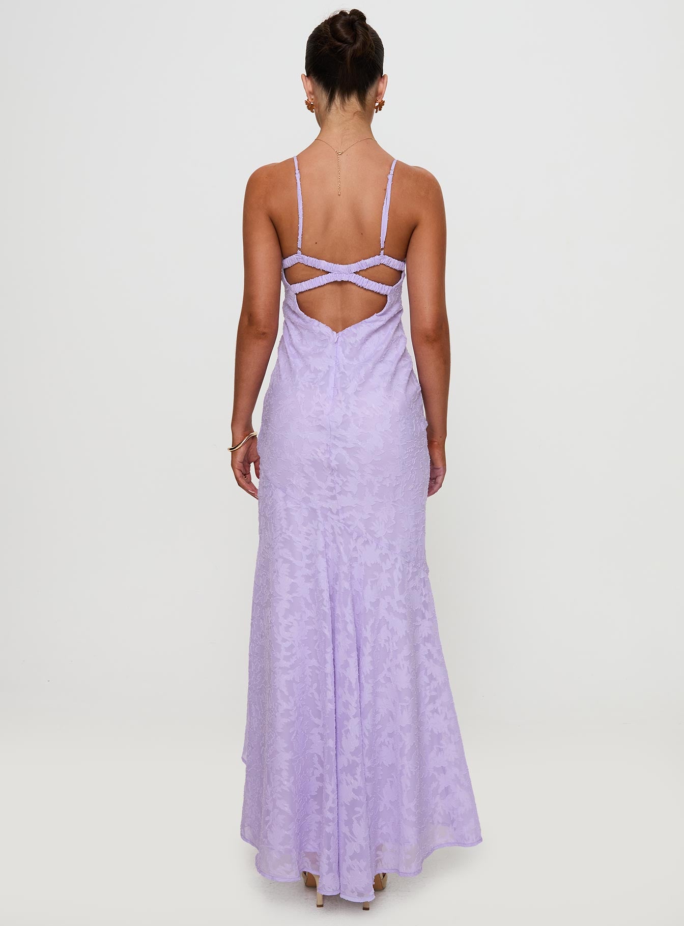 Cyrene Maxi Dress Lilac Collections