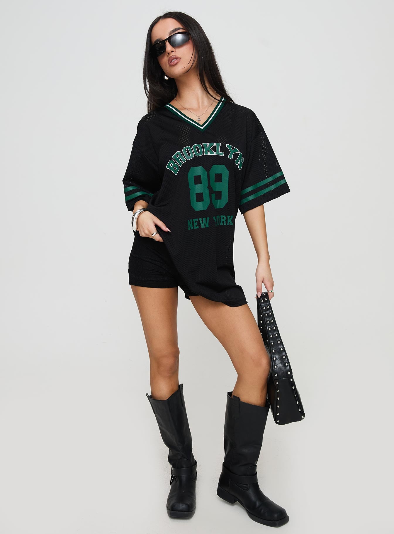 Michail Jersey Mini Dress Green Discount Best