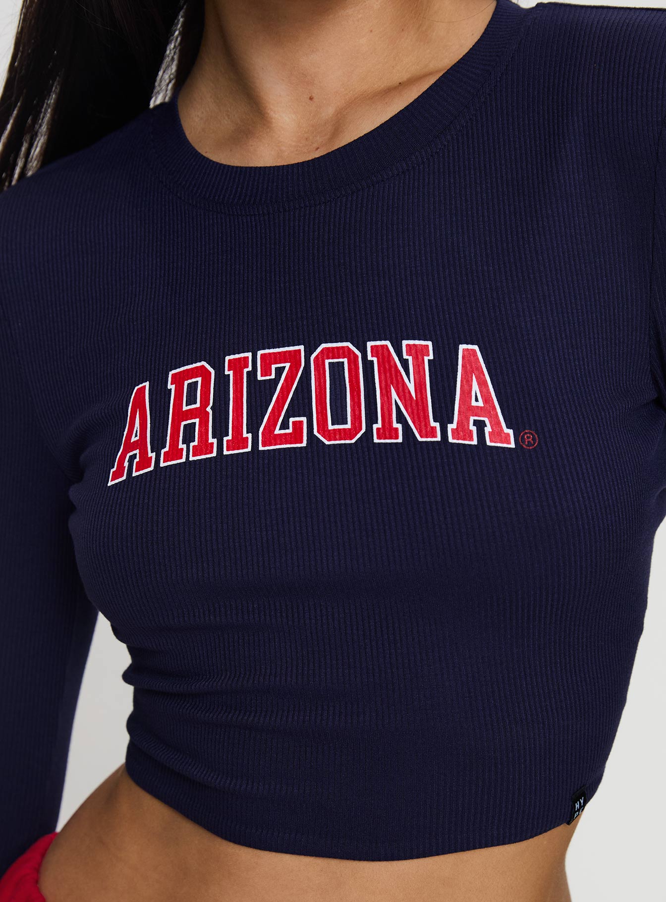 U of A Bring It Back Long Sleeve Top Navy 2025 Online