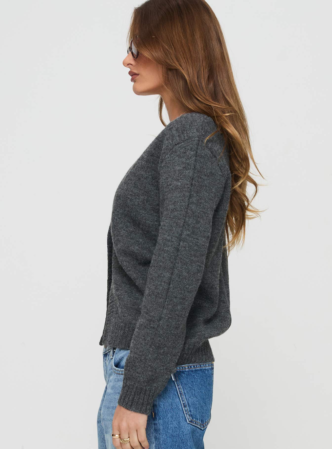 Larkins Cardigan Grey 2025 Sale Online