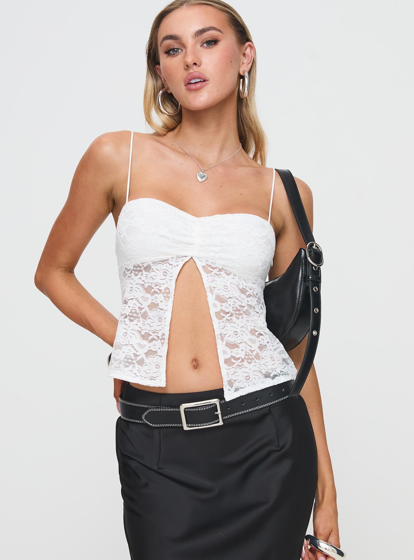 Pankma Lace Top White Sale Release Dates