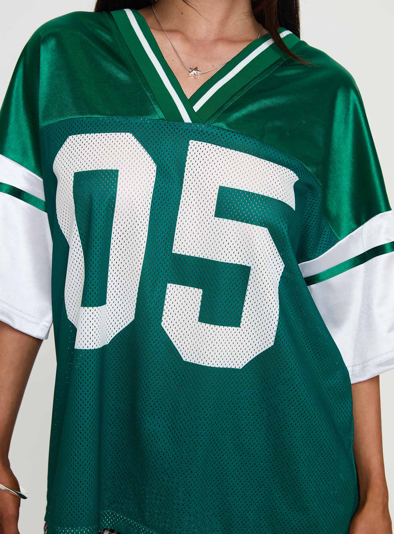 Kronwall Sports Jersey Top Green / White Outlet Marketable