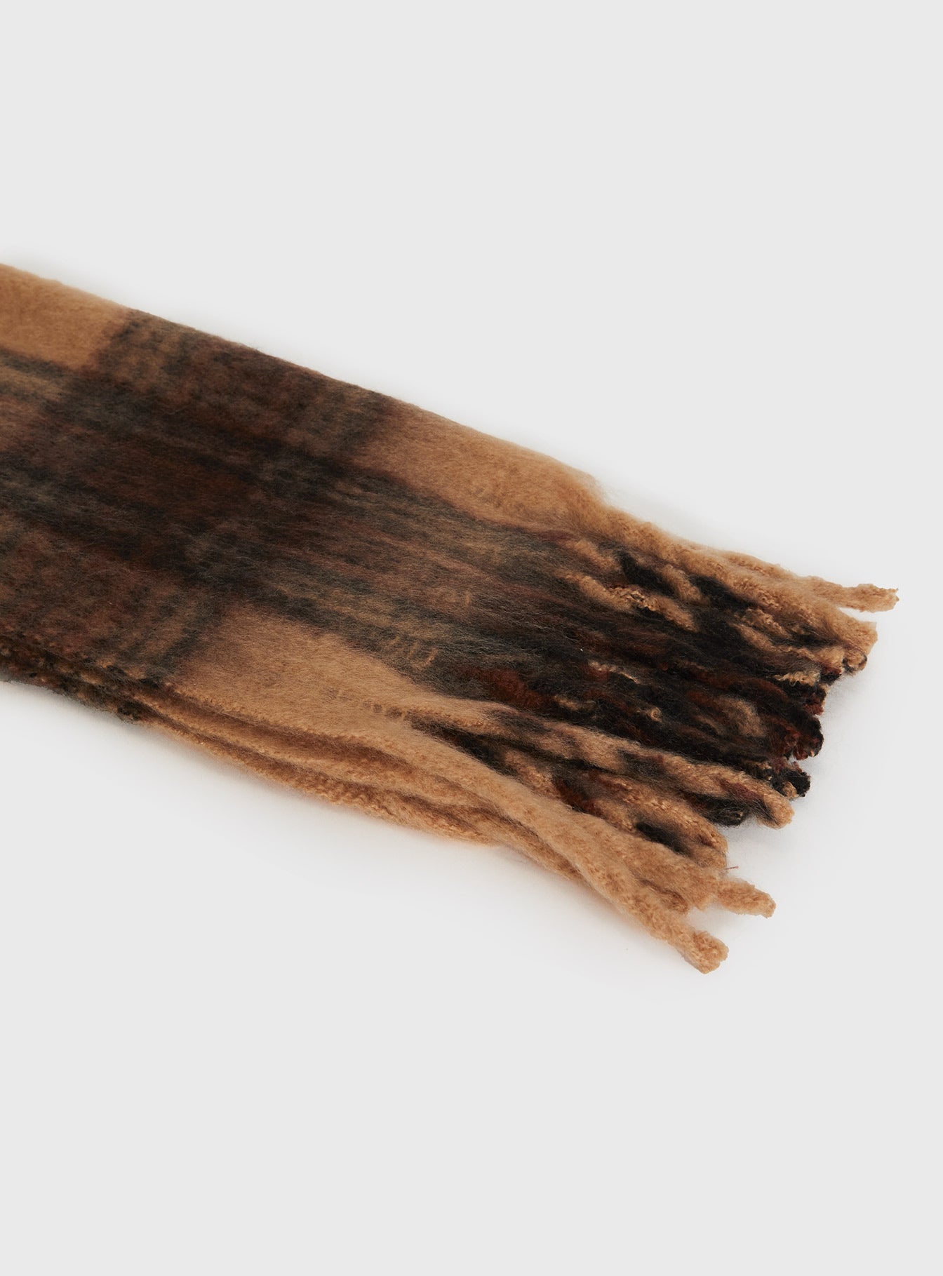 July Scarf Brown Check Cheap Explore
