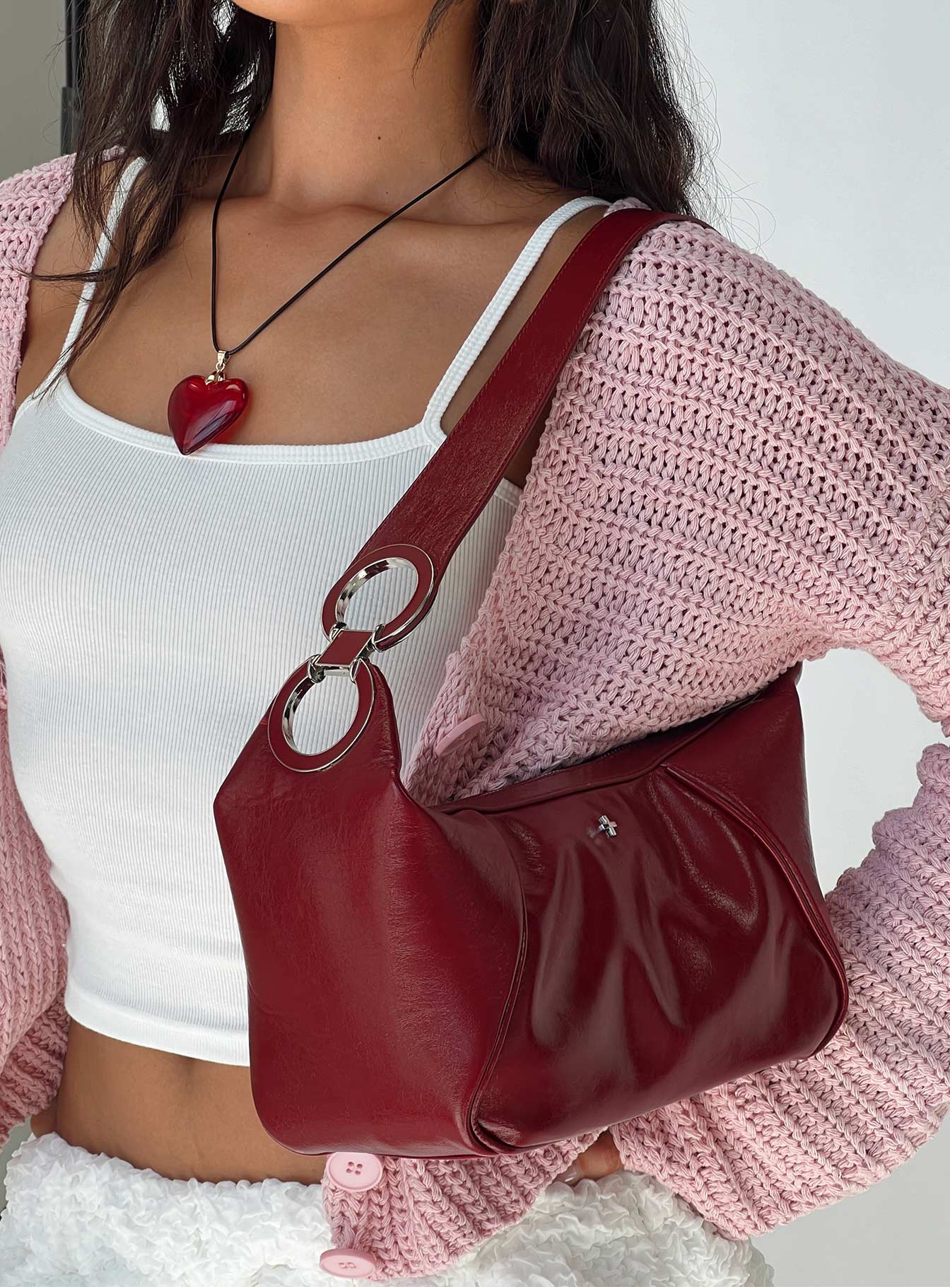 Kaycee Shoulder Bag Red Sale Online Shop