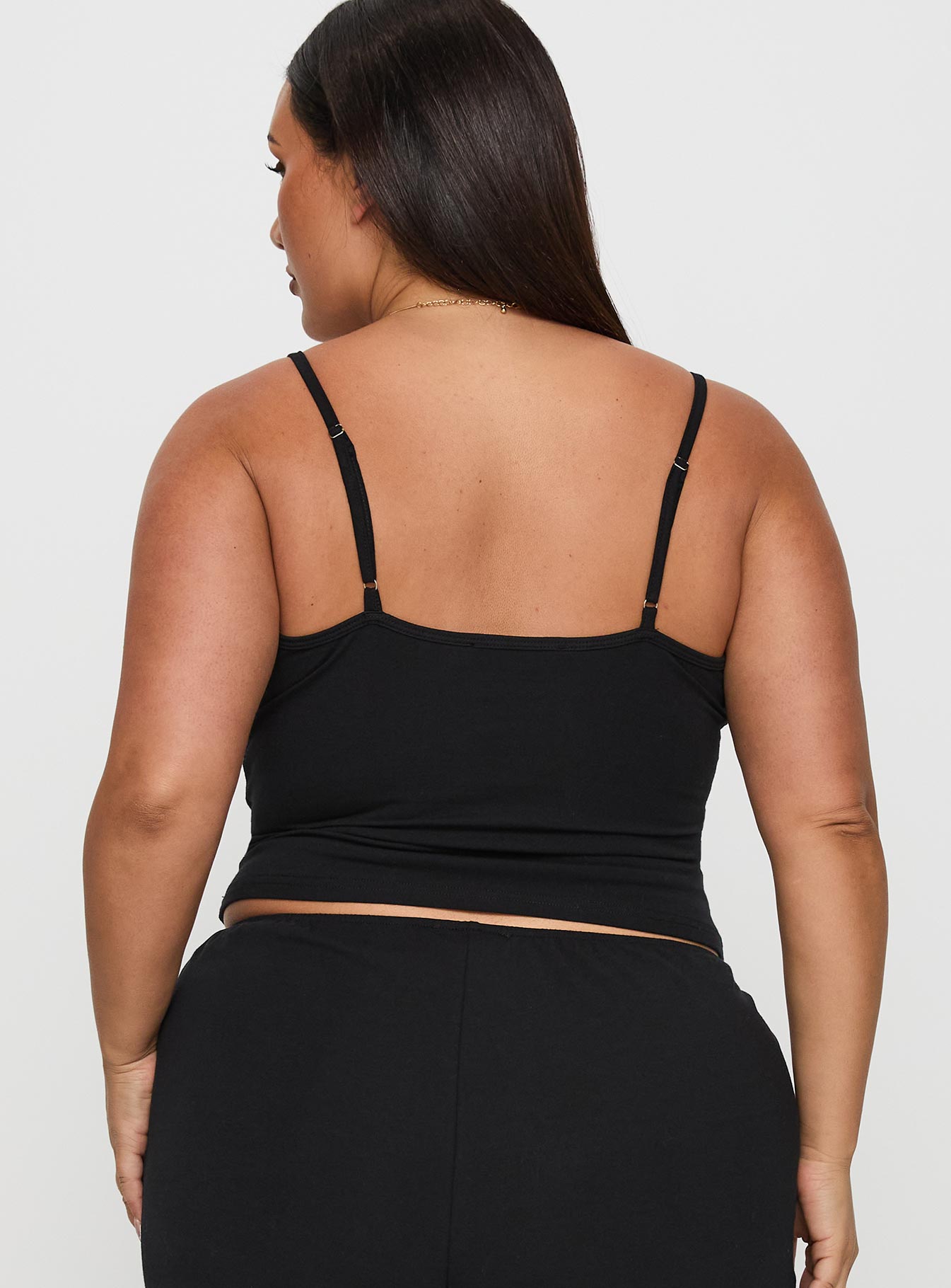 Lullabies Jersey Cami Top Black Curve Finishline Sale Online