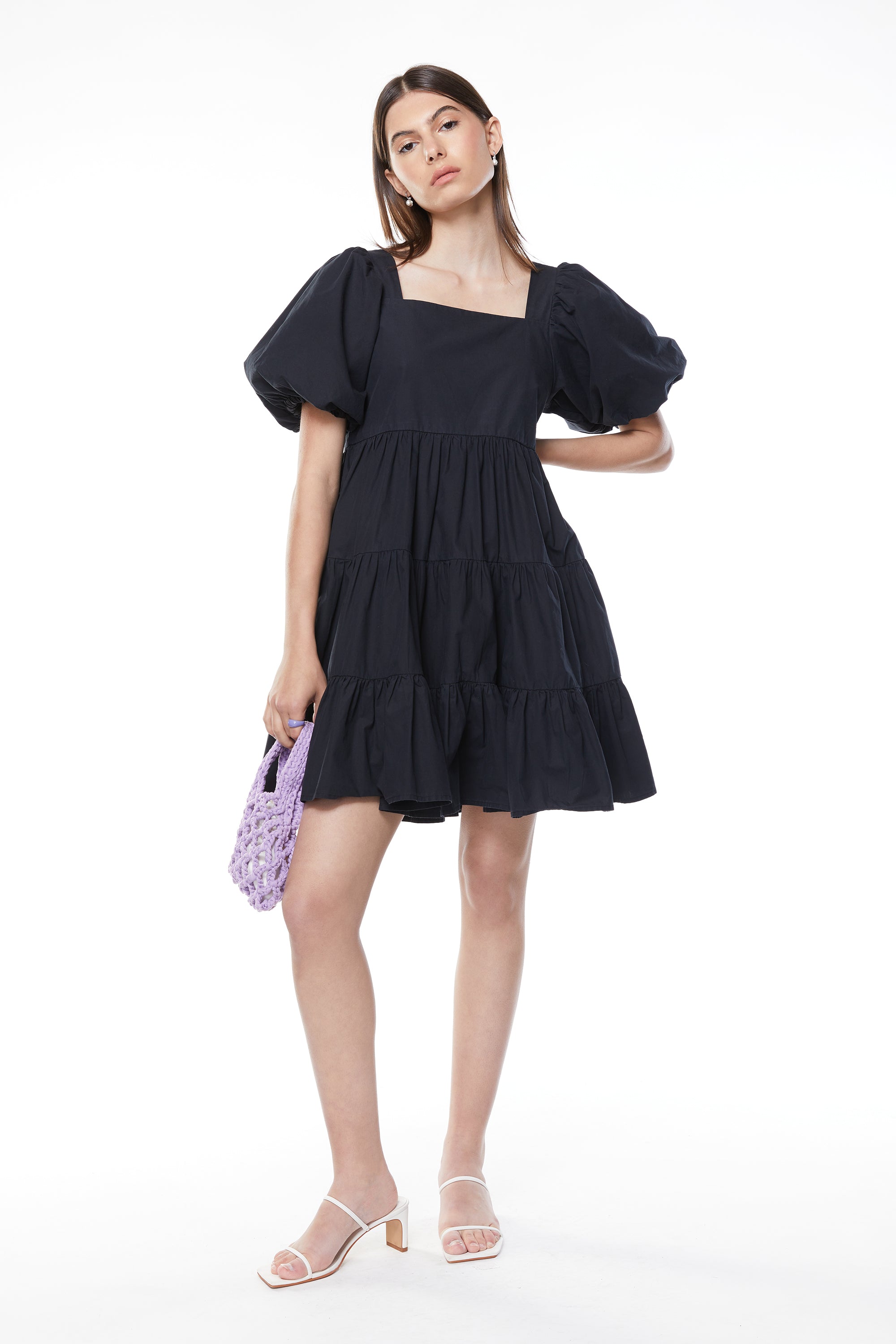 PUFF SLEEVE DRESS The Cheapest