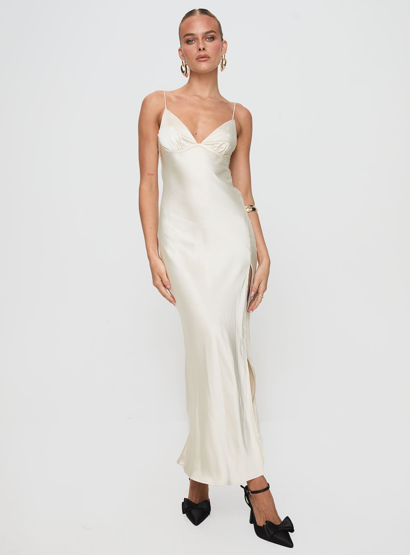 Vezelay Maxi Dress Champagne The Cheapest Cheap Online