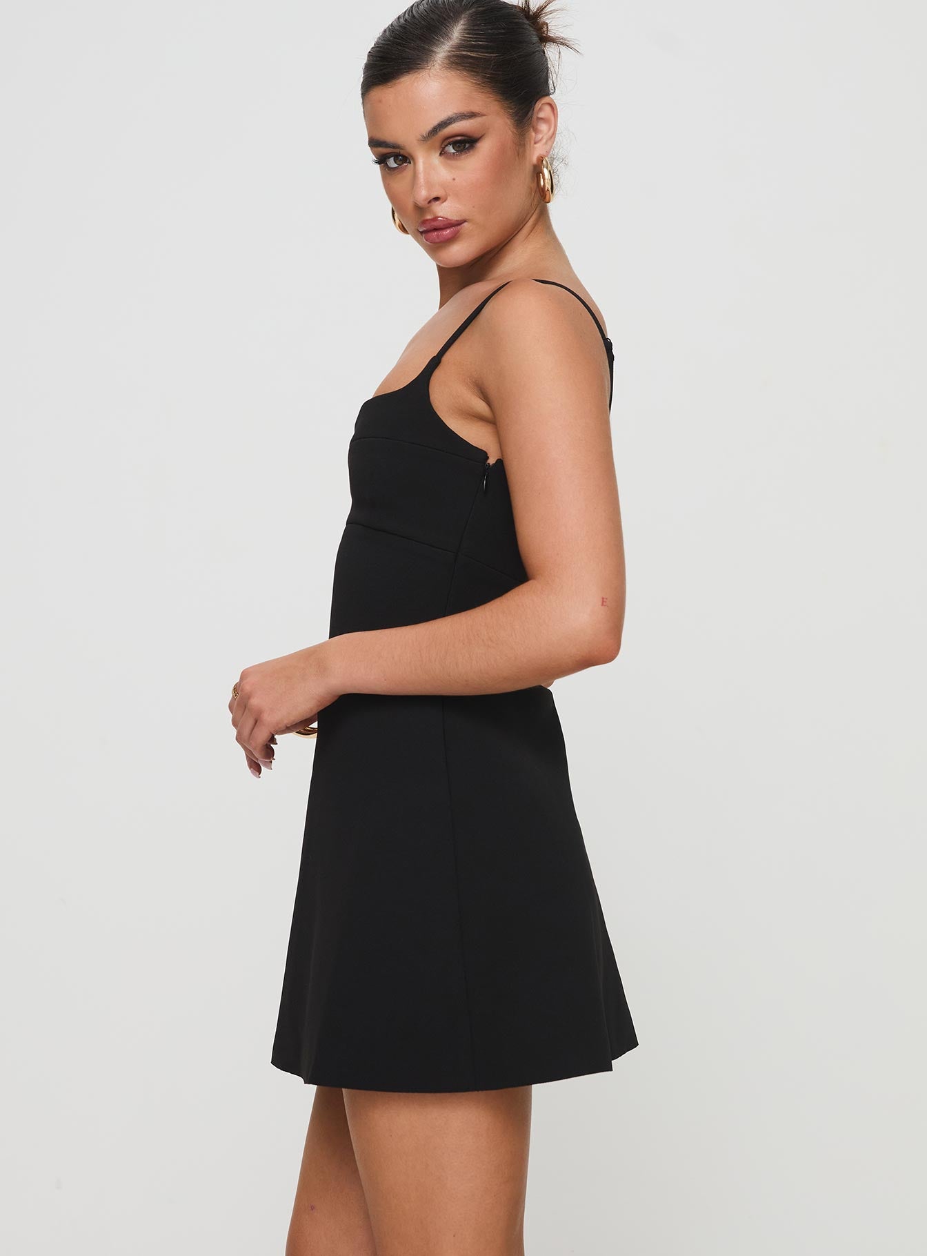 Rousselet Mini Dress Black Discount Low Shipping Fee